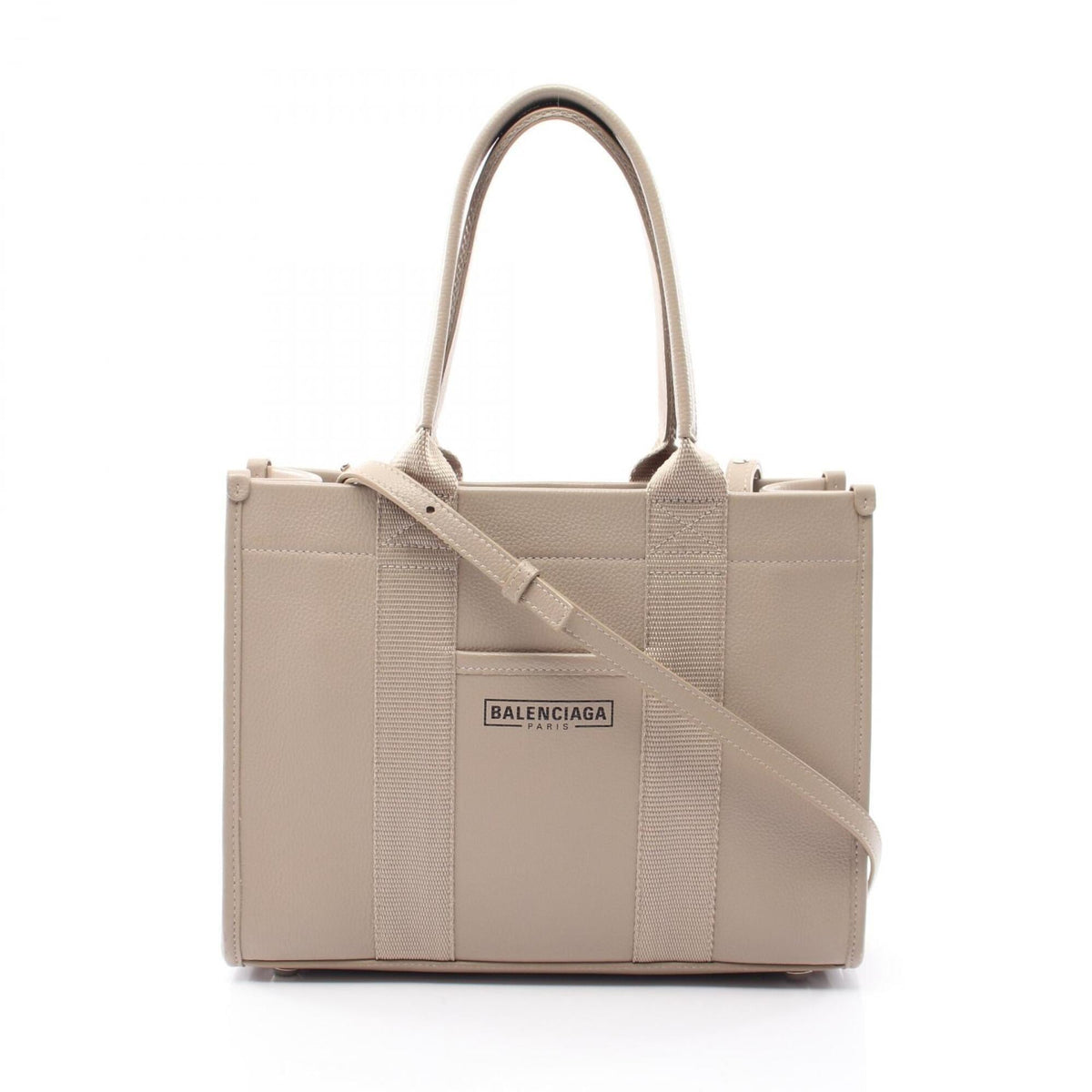 Balenciaga Beige Leather Tote Bag (Pre-Owned)