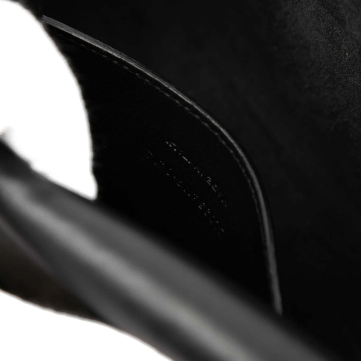 Saint Laurent Black Leather Shoulder Bag (Pre-Owned)