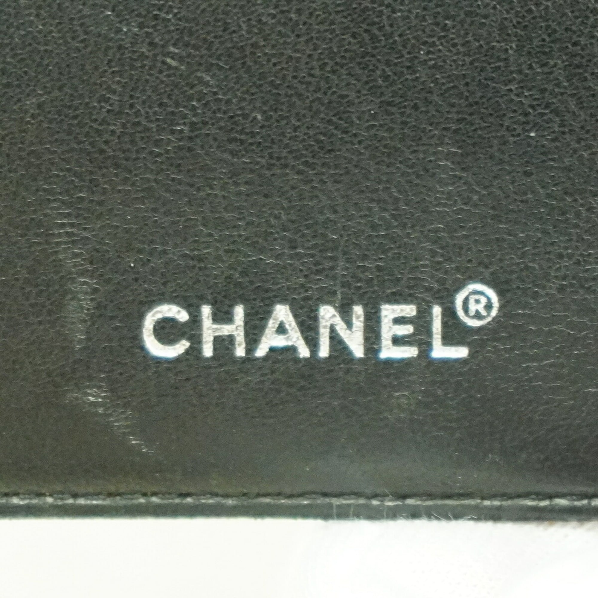 Chanel Black Nylon Canvas Wallet (Bi-Fold) (Pre-Owned)