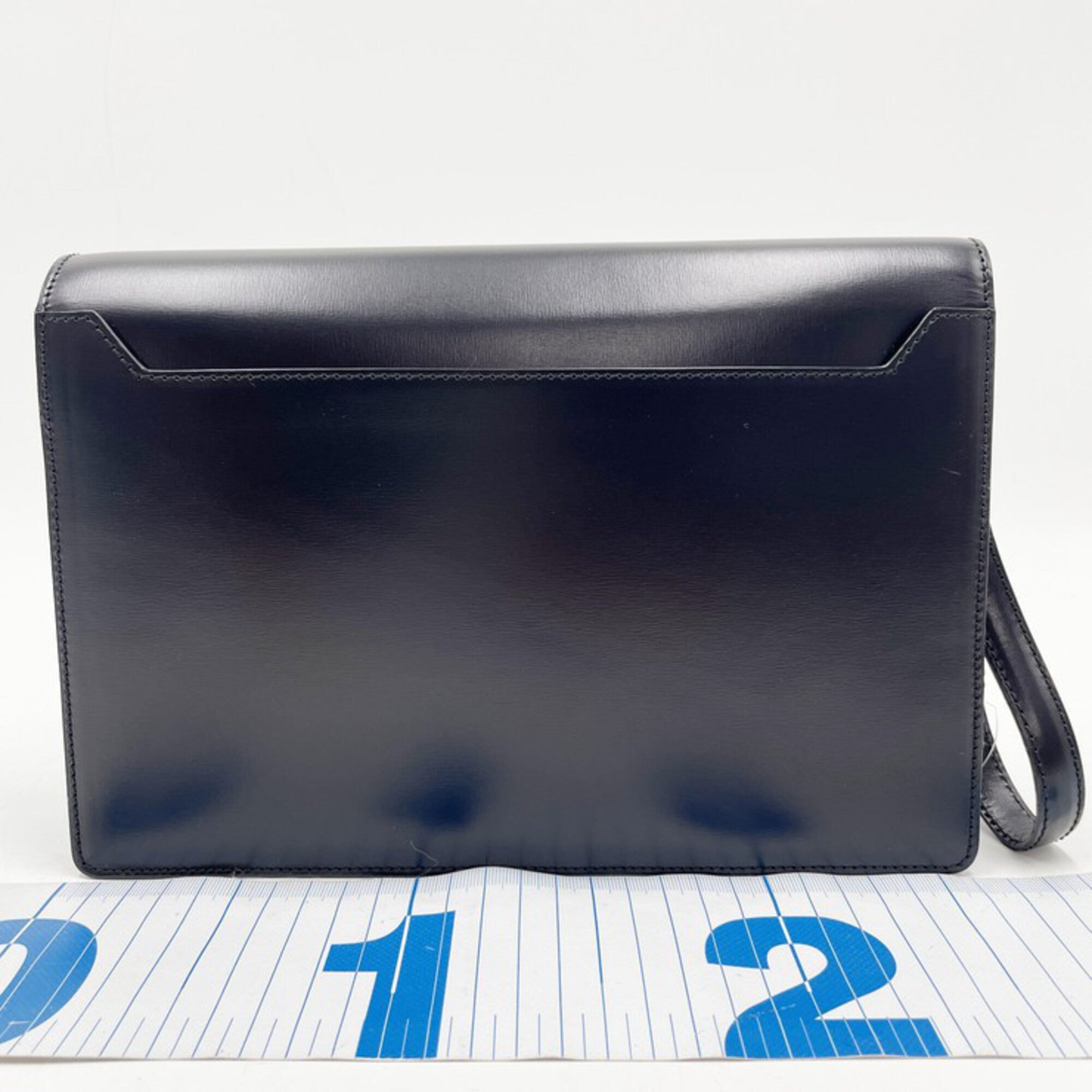 Loewe Black Leather Clutch Bag (Pre-Owned)