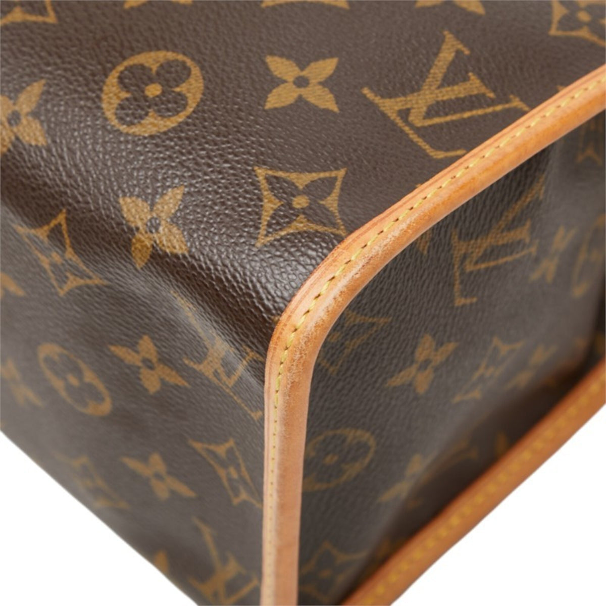 Louis Vuitton Brown Monogram Monogram Shoulder Bag Tote Bag (Pre-Owned)