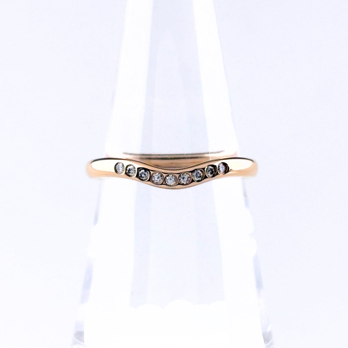 Tiffany Pink Gold (18K) Band Ring (Pre-Owned)