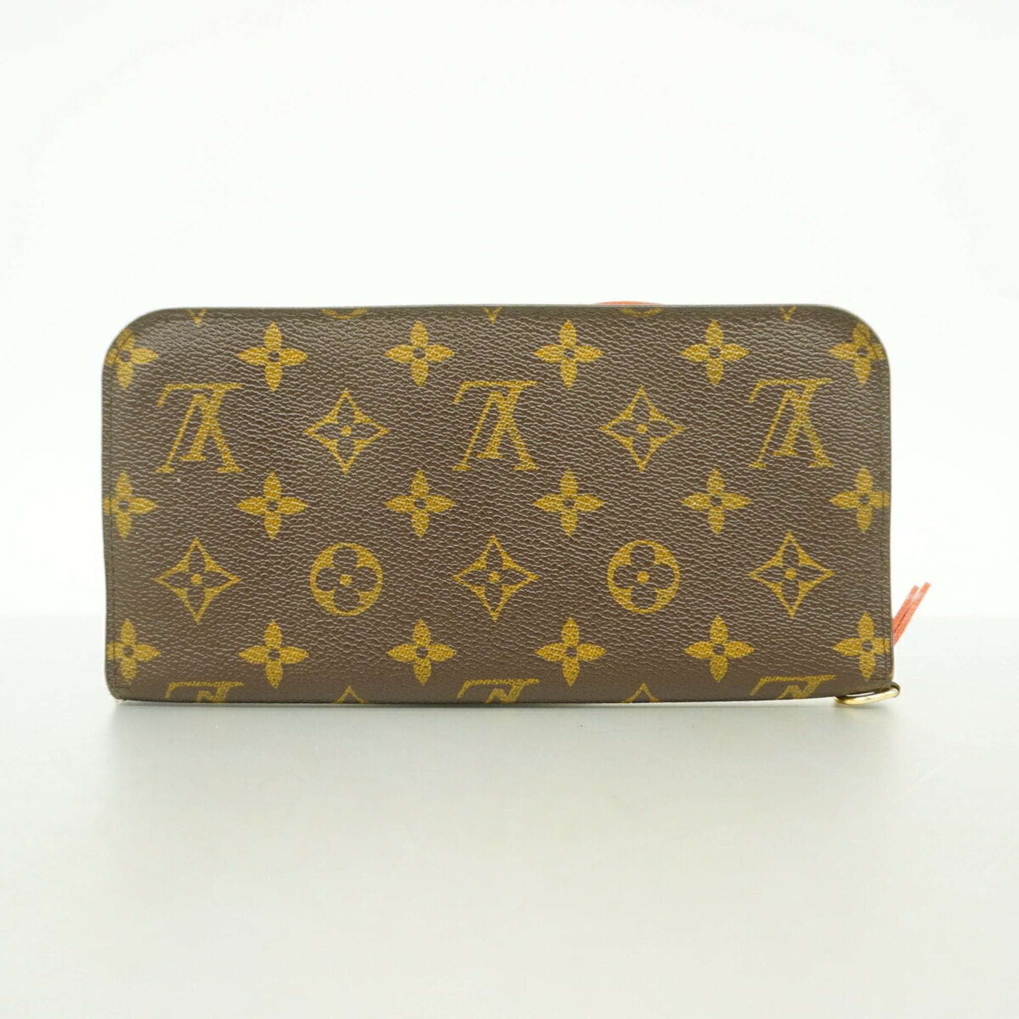 Louis Vuitton Brown Lv Orange Long Wallet (Bi-Fold) (Pre-Owned)