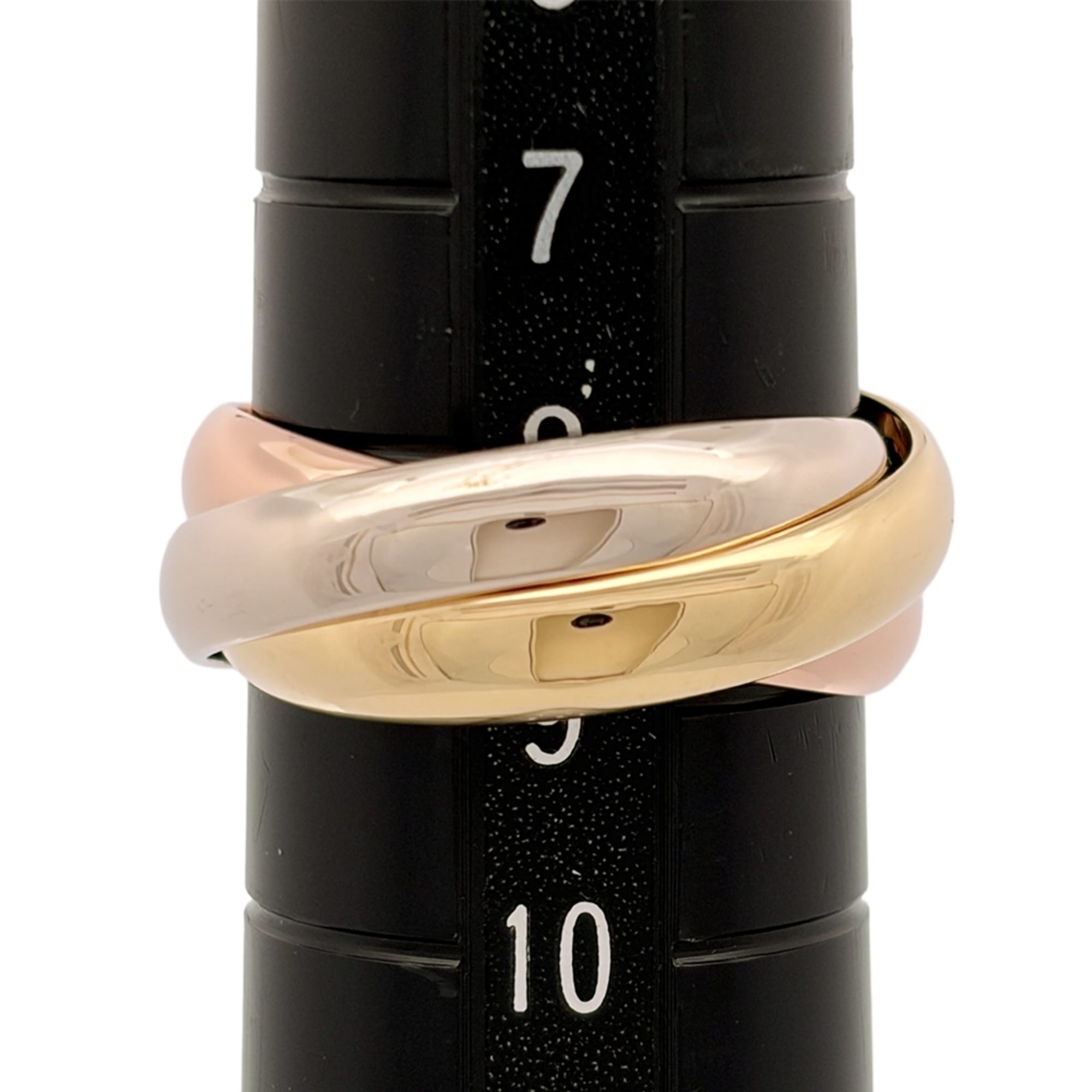 Cartier Trinity Yellow Gold (18K) Pink Gold (18K) White Gold (18K) Band Ring (Pre-Owned)