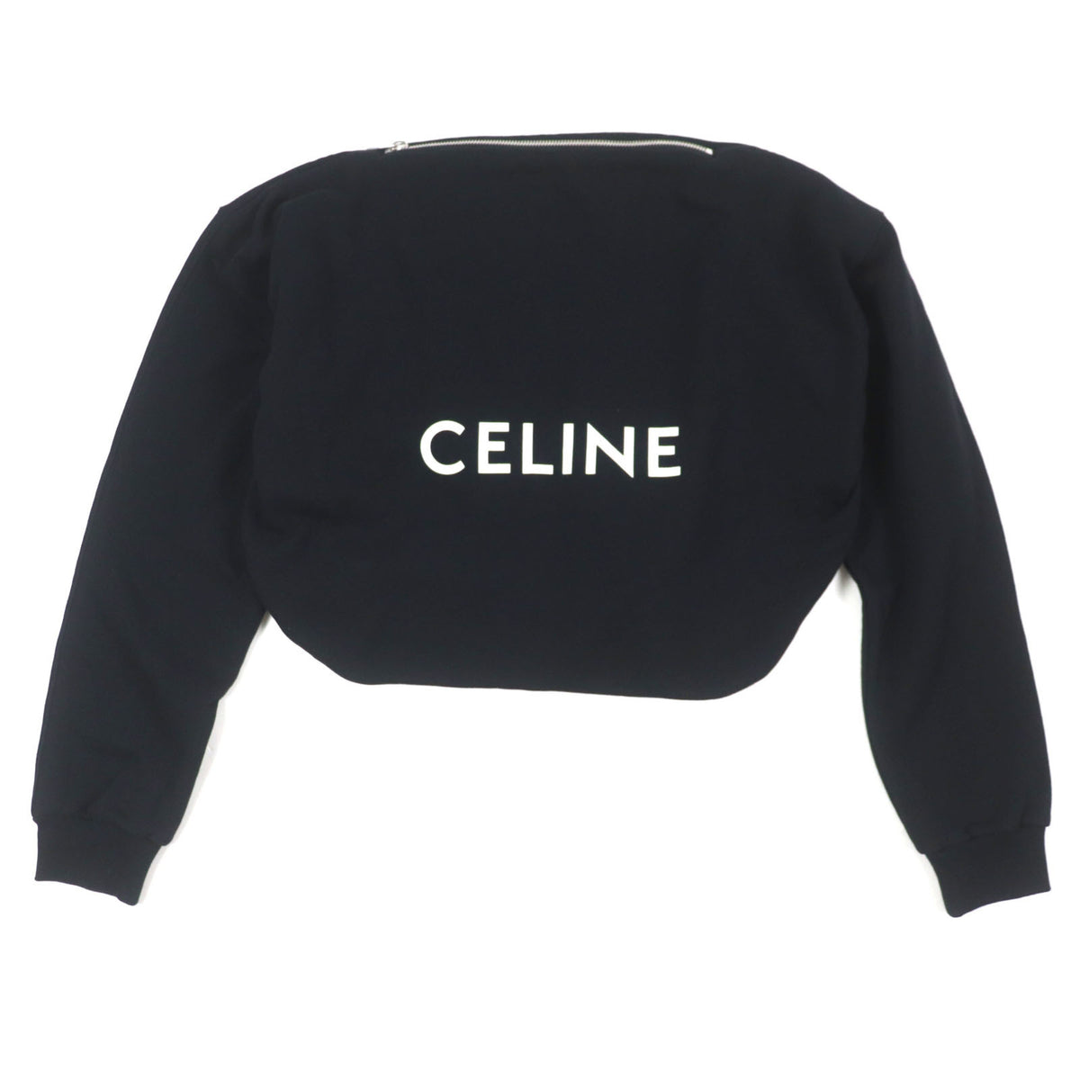 Celine Black Wool Shoulder Bag (Pre-Owned)
