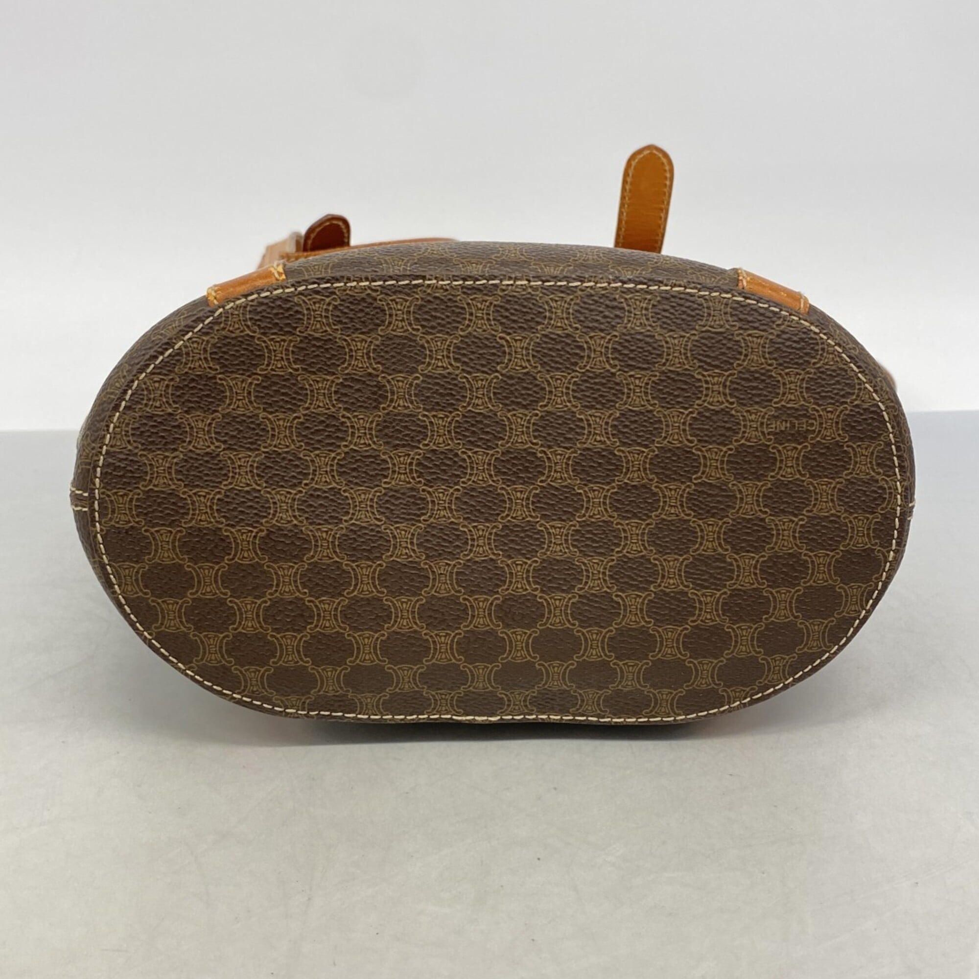 Celine Brown Pvc Tote Bag (Pre-Owned)