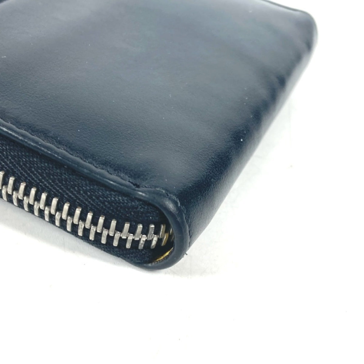 Fendi Black Yellow Leather Coin Purse/Coin Case (Pre-Owned)