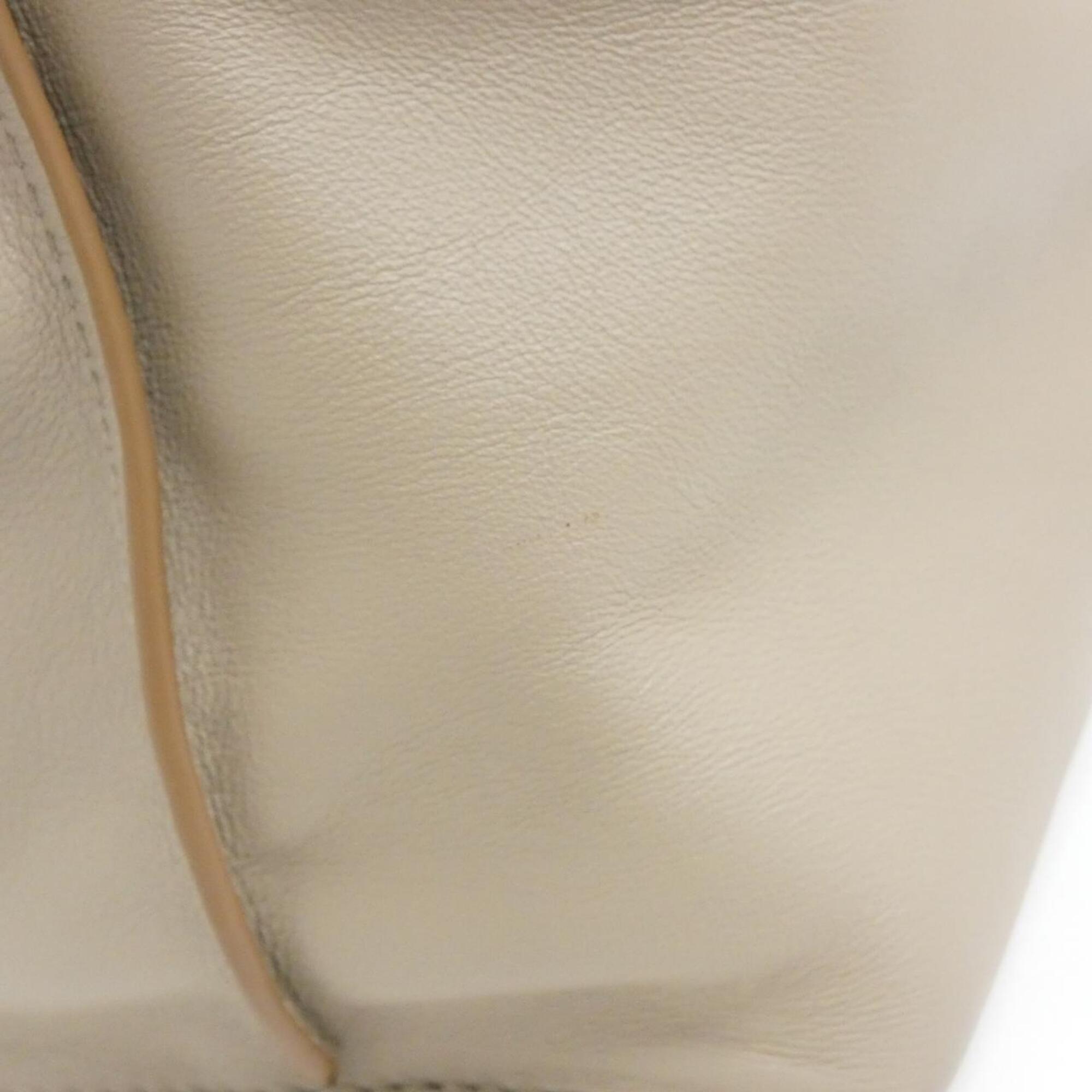 Loewe Beige Sand Leather Handbag (Pre-Owned)
