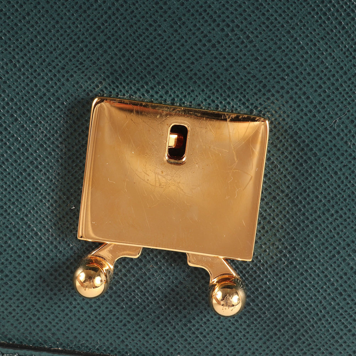 Marni Green Leather Shoulder Bag (Pre-Owned)