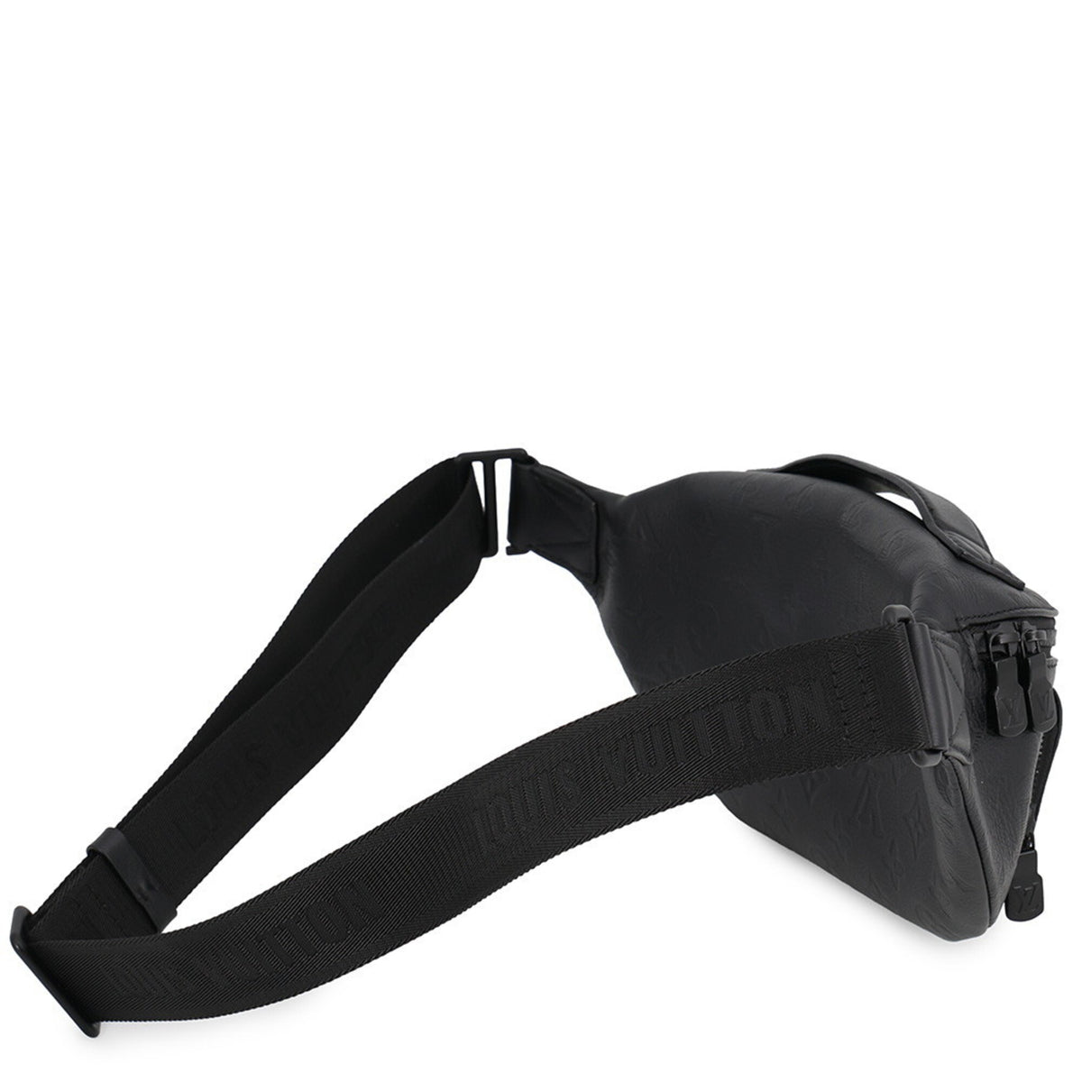Louis Vuitton Black Noir Monogram Shadow Sling Bag (Pre-Owned)