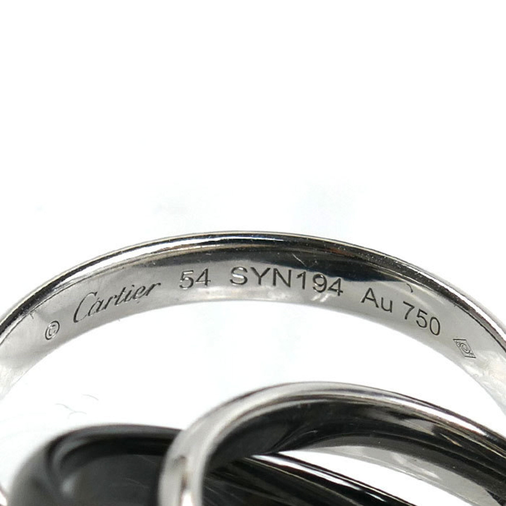 Cartier White Gold (18K) Ceramic Band Ring (Pre-Owned)
