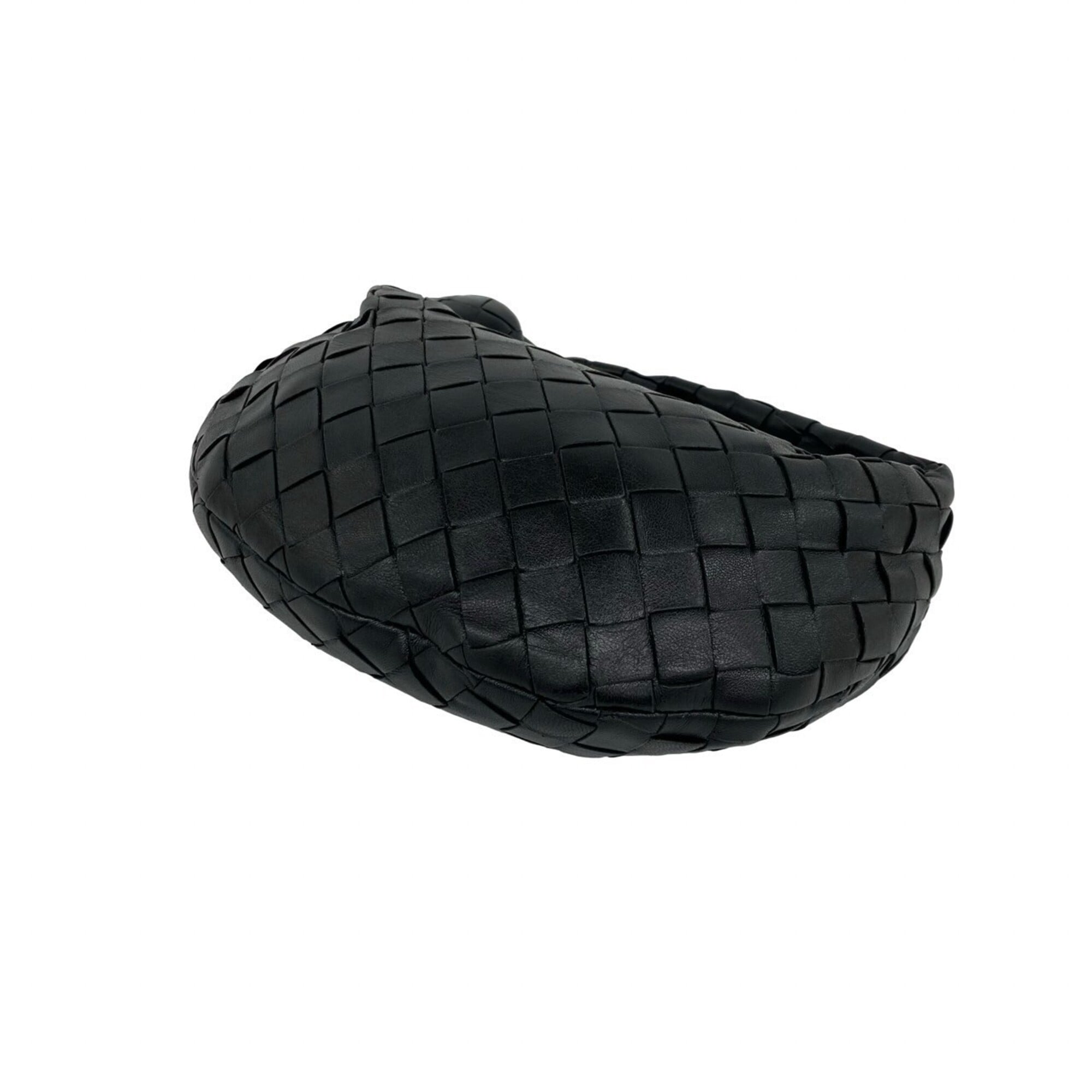 Bottega Veneta Black Leather Handbag (Pre-Owned)