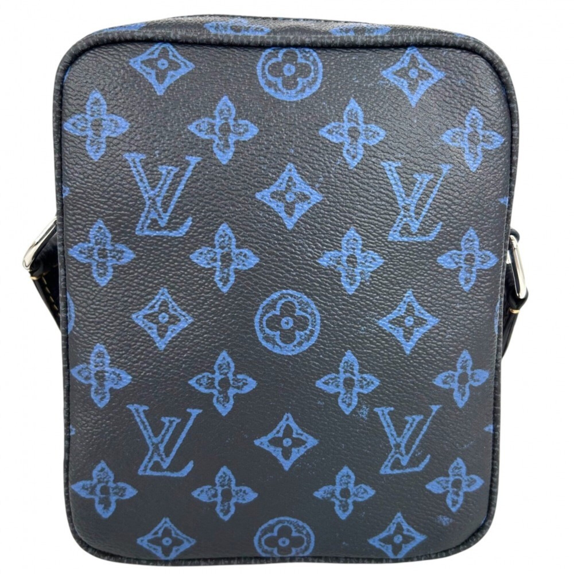 Louis Vuitton Navy Monogram Pochette Shoulder Bag (Pre-Owned)