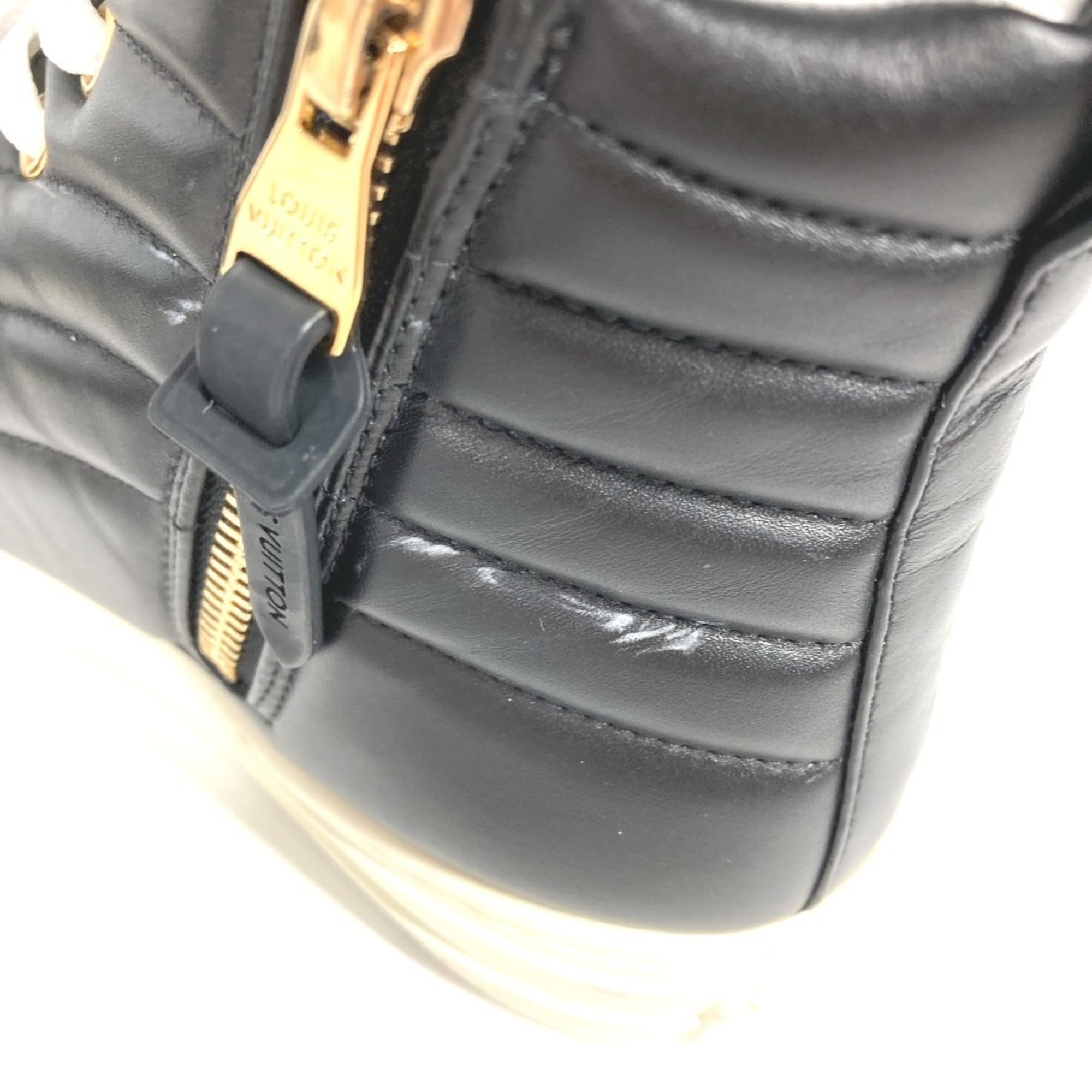 Louis Vuitton Black Multi-Color Sneakers (Pre-Owned)