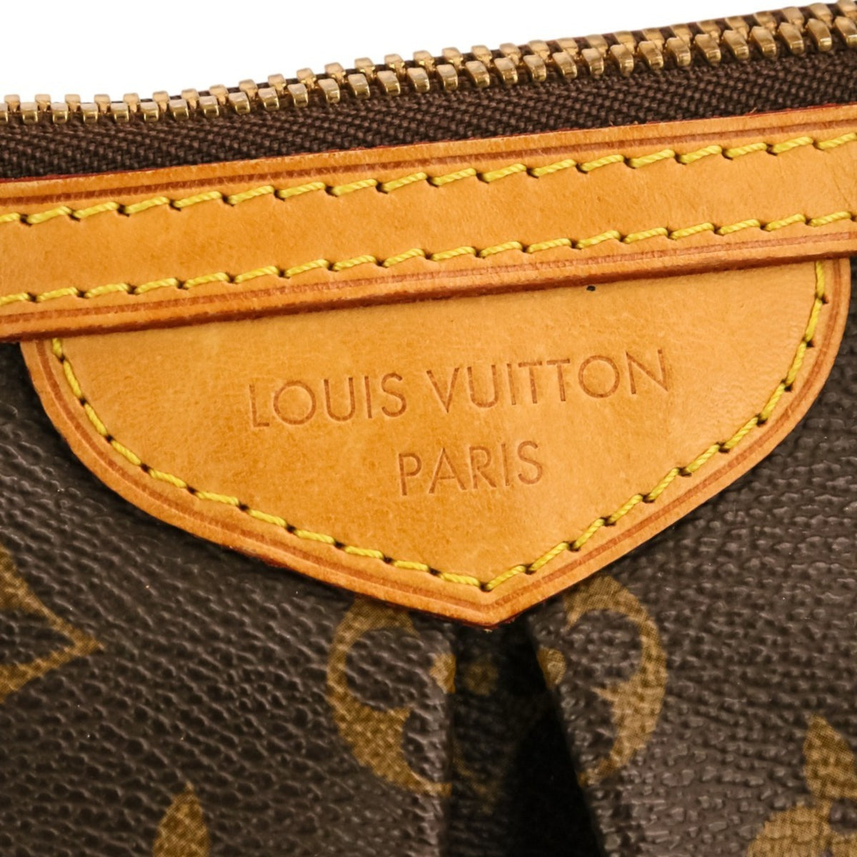 Louis Vuitton Brown Monogram Shoulder Bag Tote Bag (Pre-Owned)