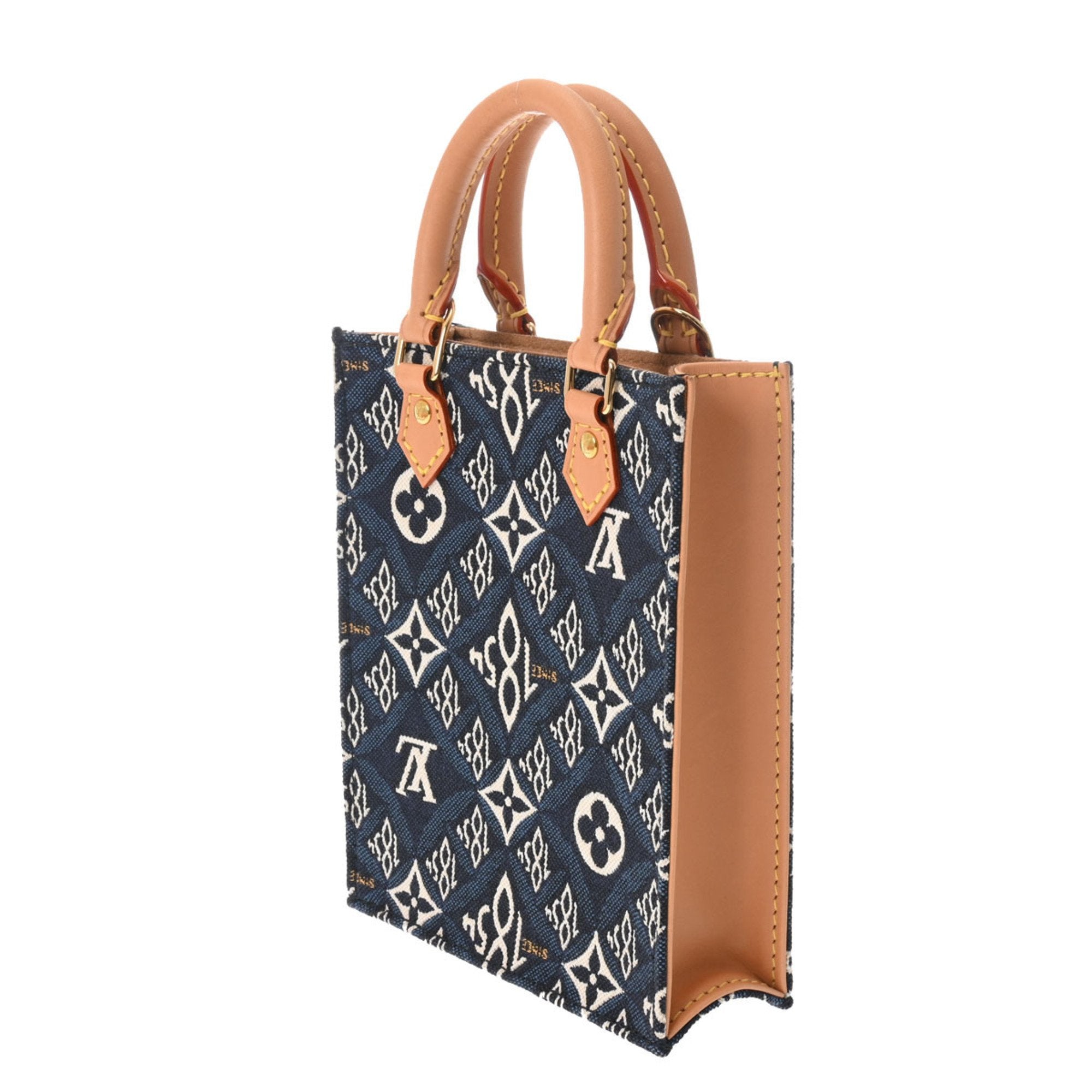 Louis Vuitton Blue Monogram Monogram Shoulder Bag (Pre-Owned)