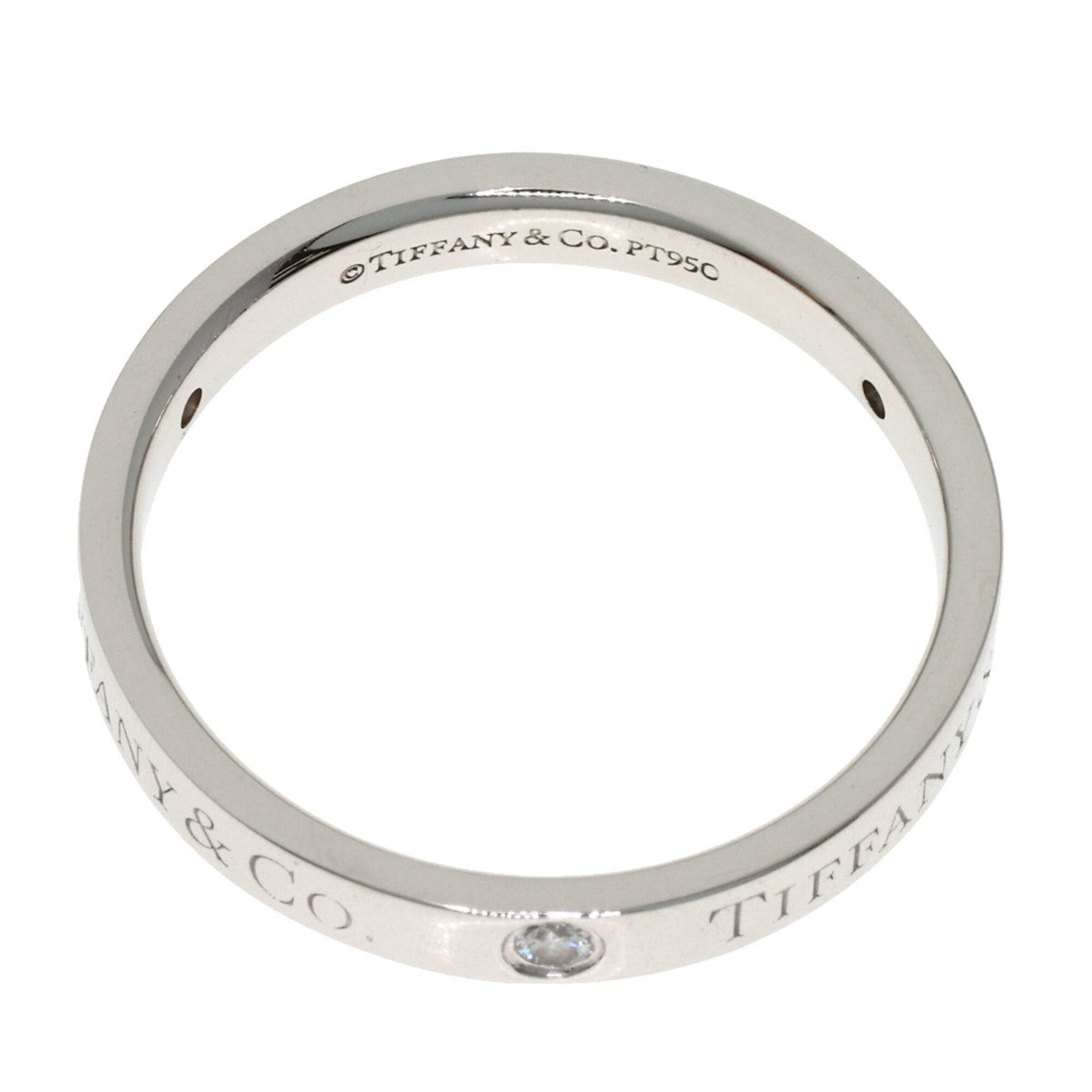 Tiffany Platinum 950 Band Ring (Pre-Owned)