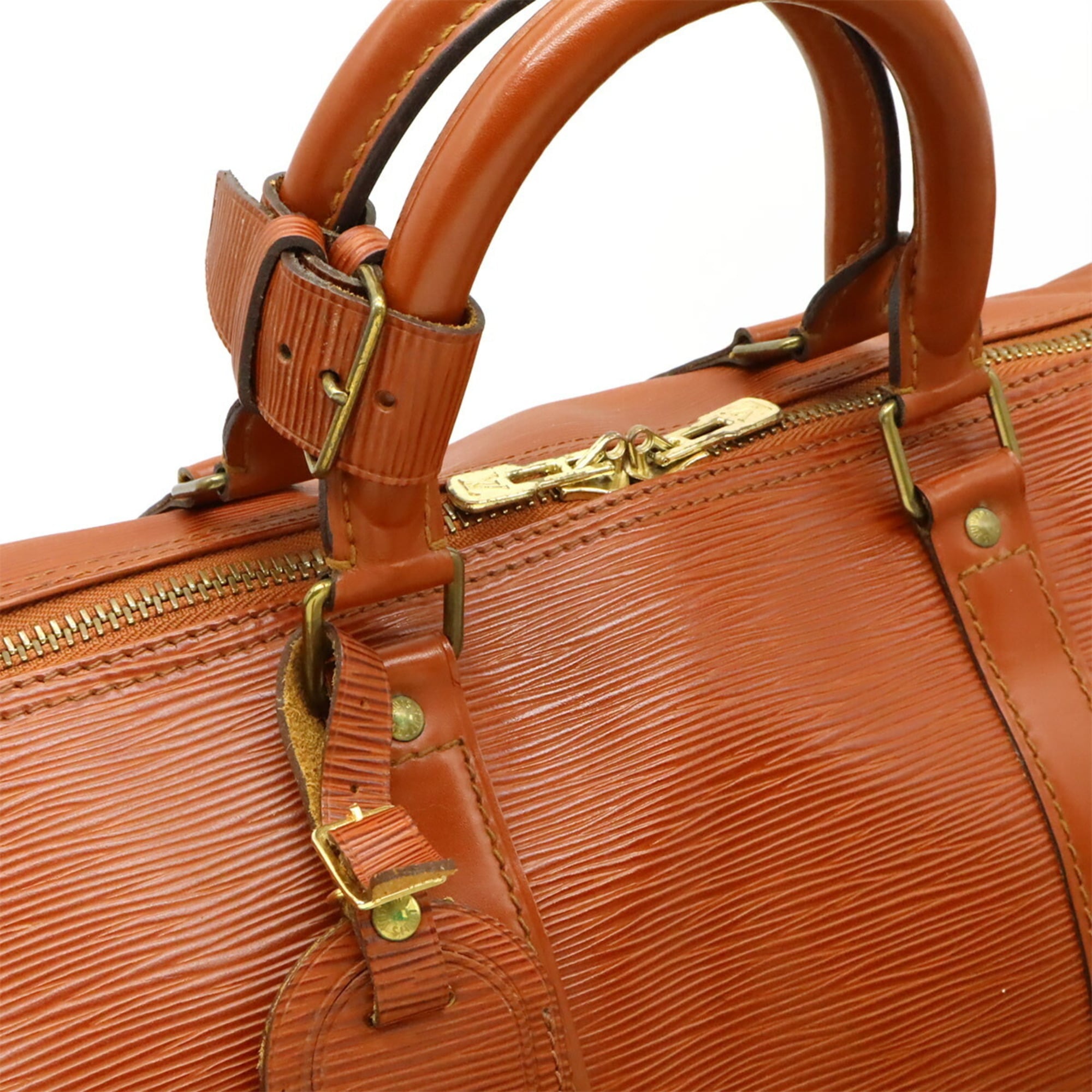 Louis Vuitton Brown Epi Leather Boston Bag (Pre-Owned)