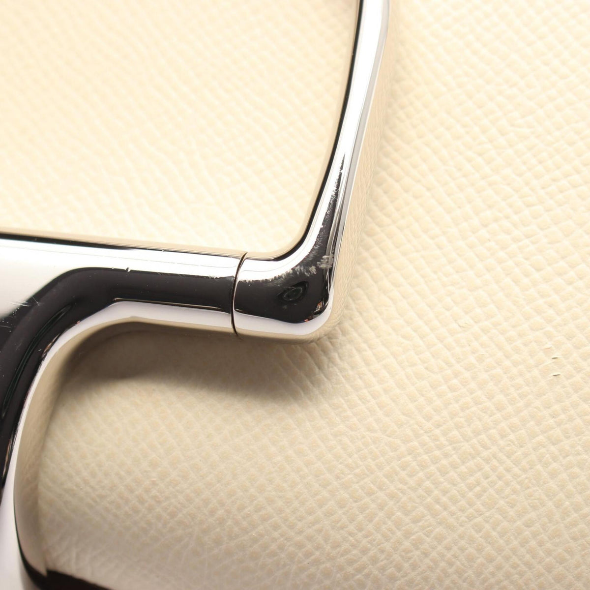Hermes Ivory Epsom Leather Handbag Shoulder Bag (Pre-Owned)