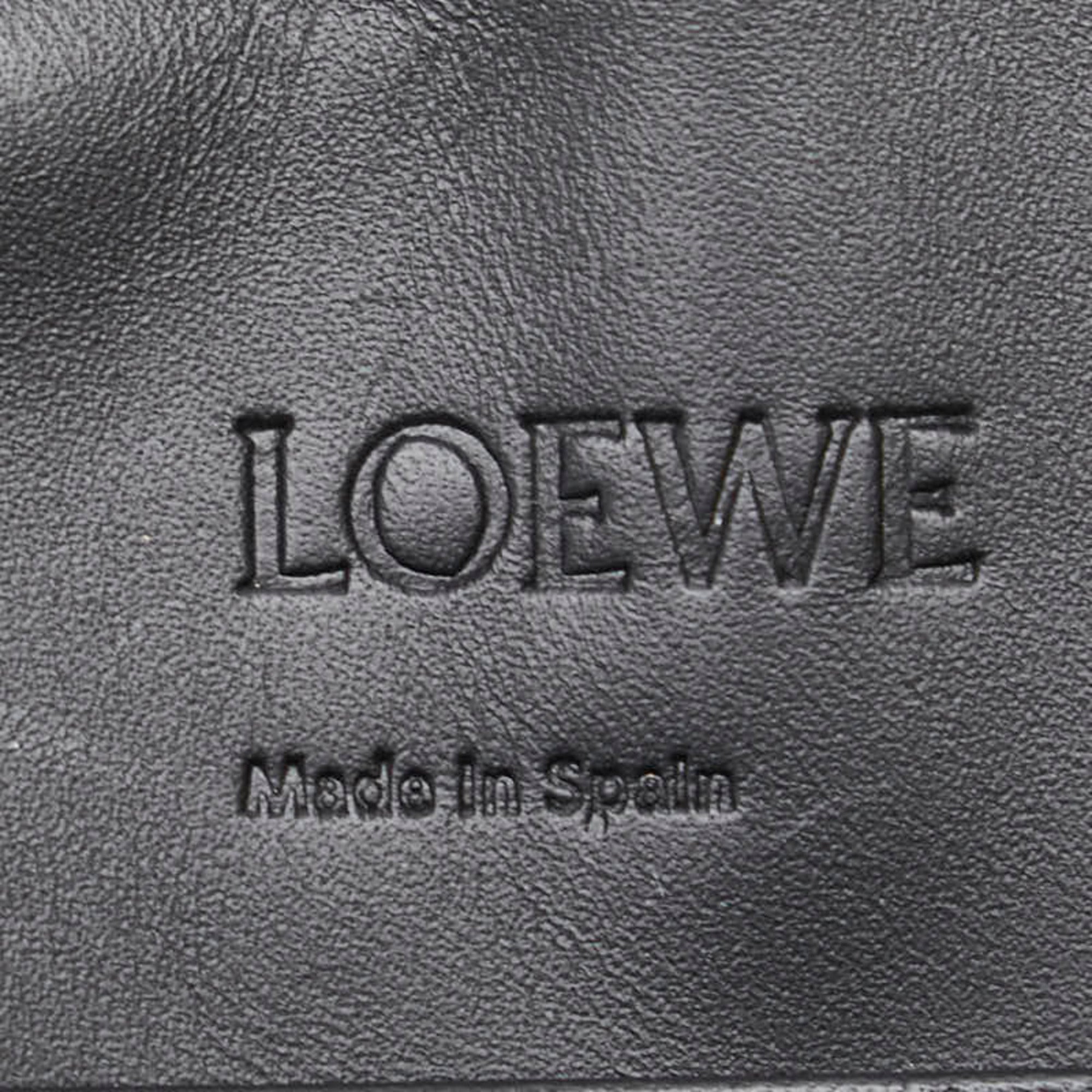 Loewe Black Leather Pouch (Pre-Owned)