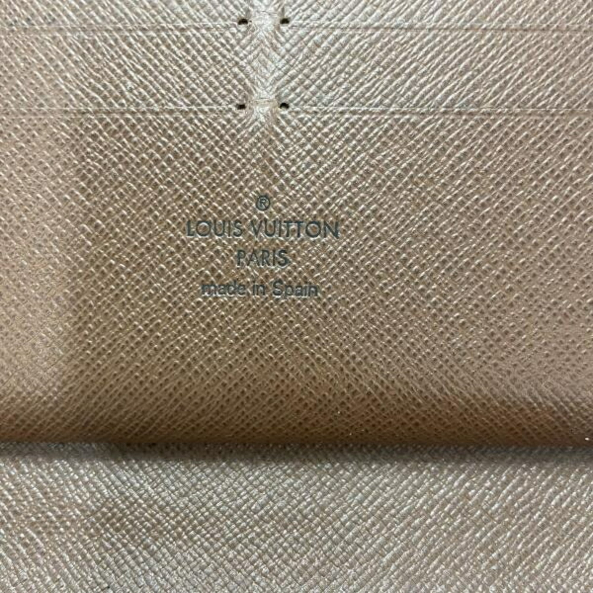 Louis Vuitton Brown Monogram Long Wallet (Bi-Fold) (Pre-Owned)