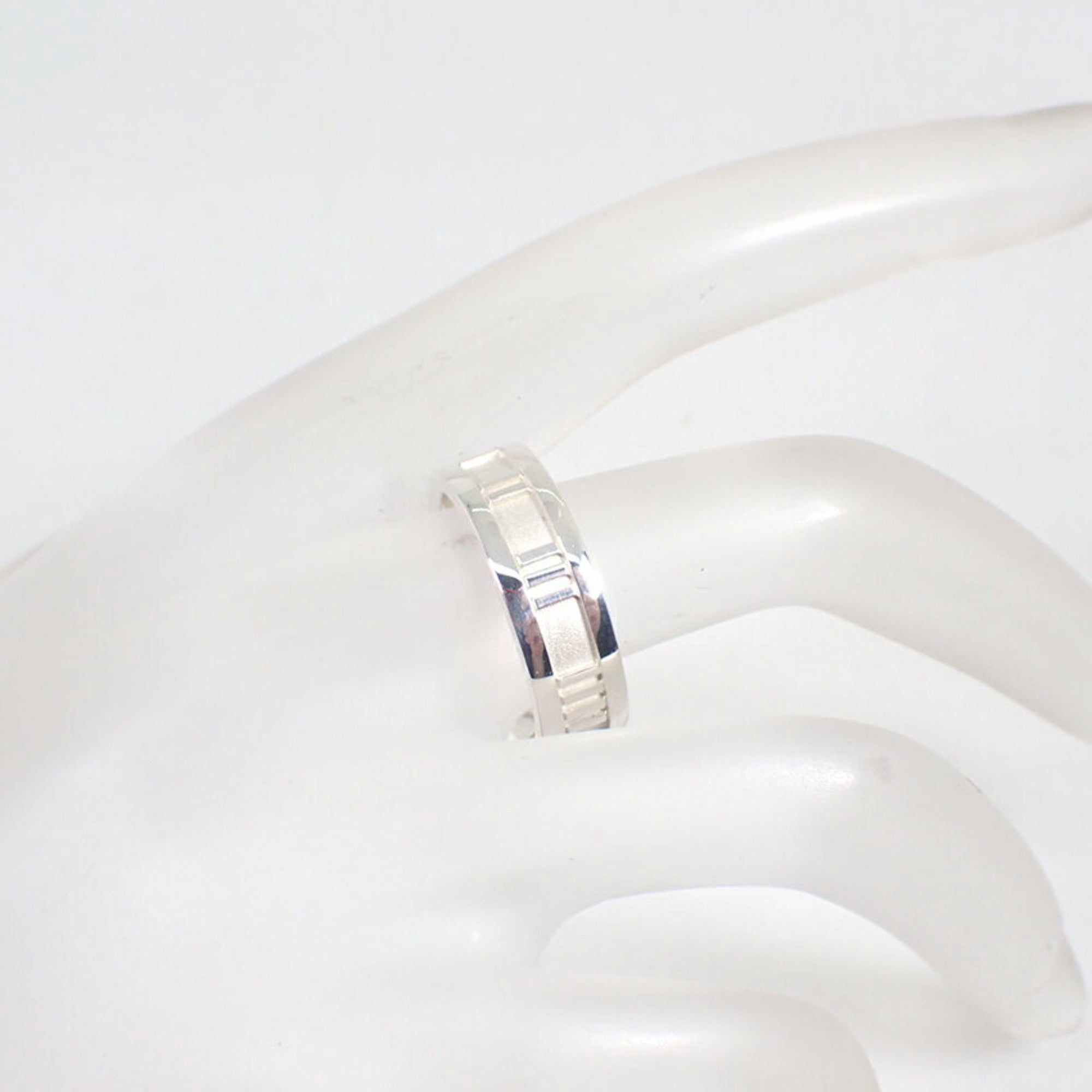 Tiffany Sterling Silver 925 Band Ring (Pre-Owned)