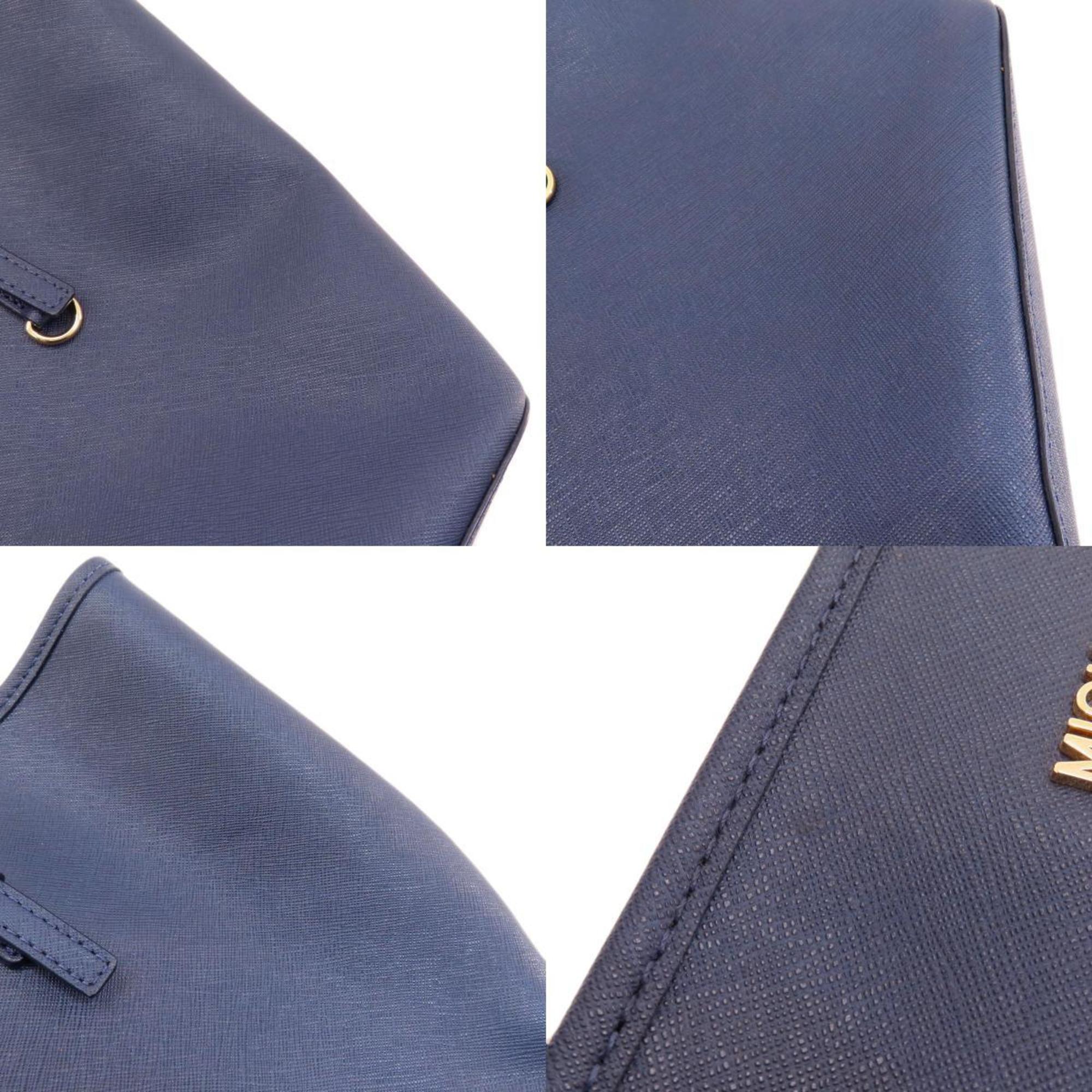 Michael Kors Navy Pvc Tote Bag (Pre-Owned)