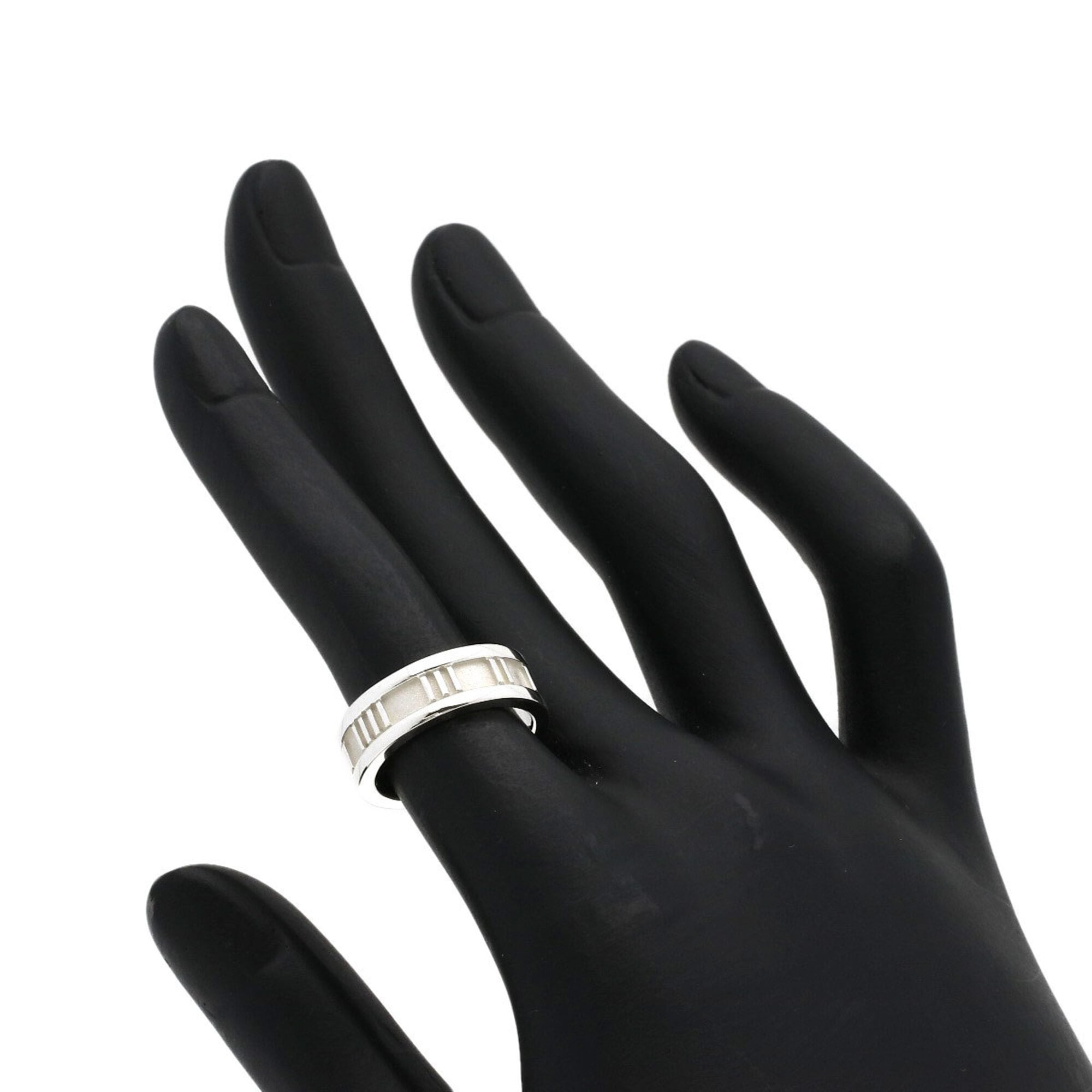 Tiffany Silver Band Ring (Pre-Owned)