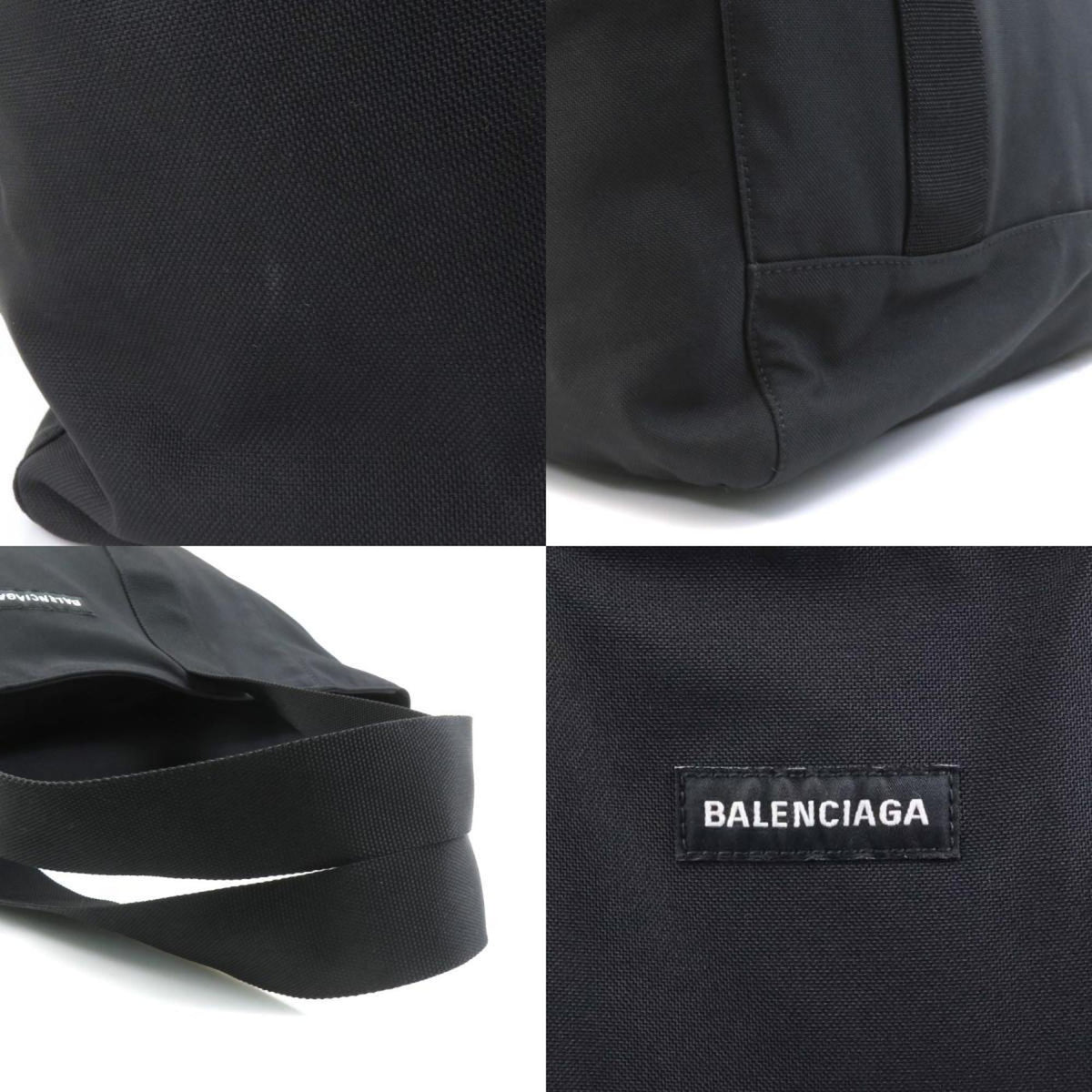 Balenciaga Black Nylon Shoulder Bag (Pre-Owned)