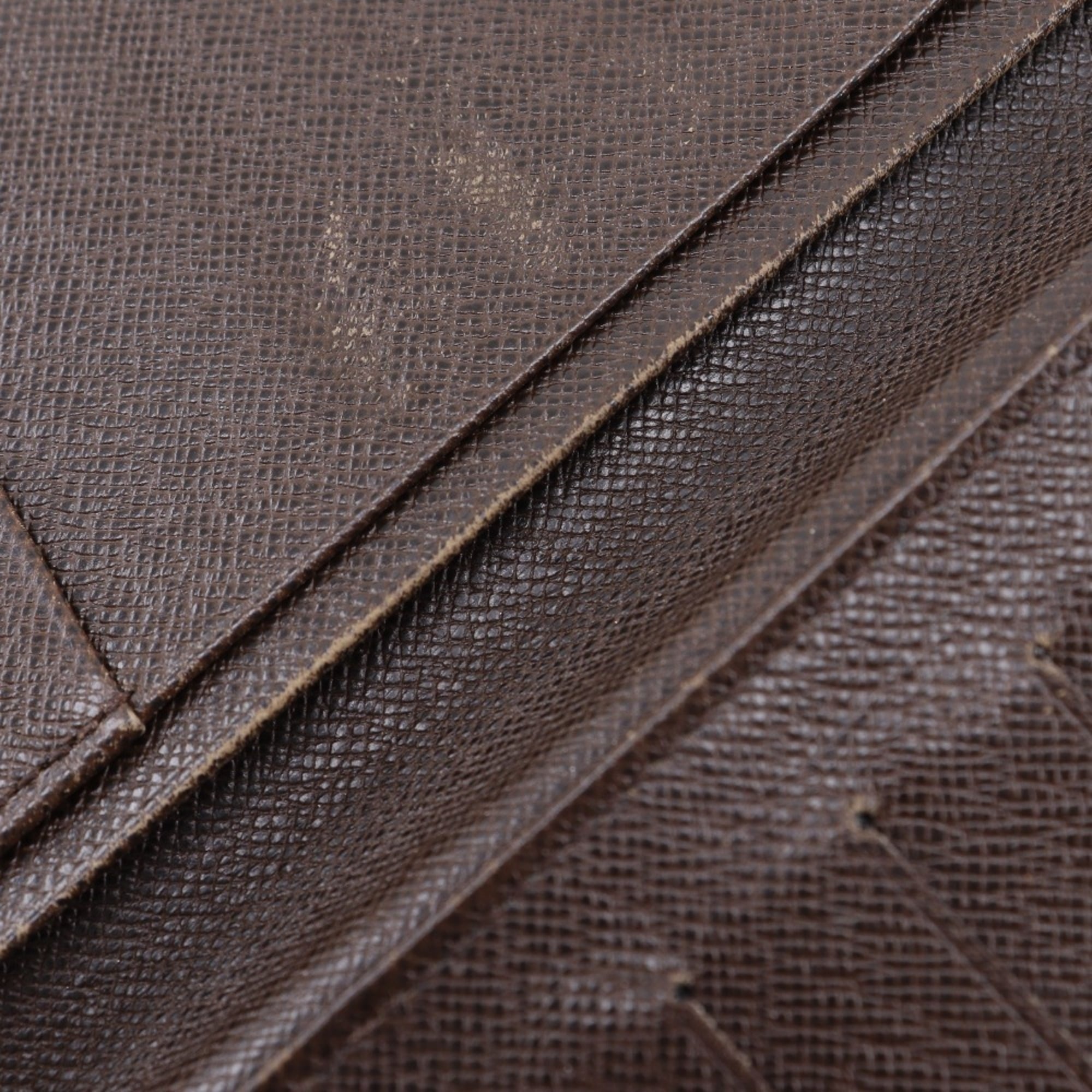 Louis Vuitton Brown Damier Canvas Bill Wallet (Bi-Fold) (Pre-Owned)