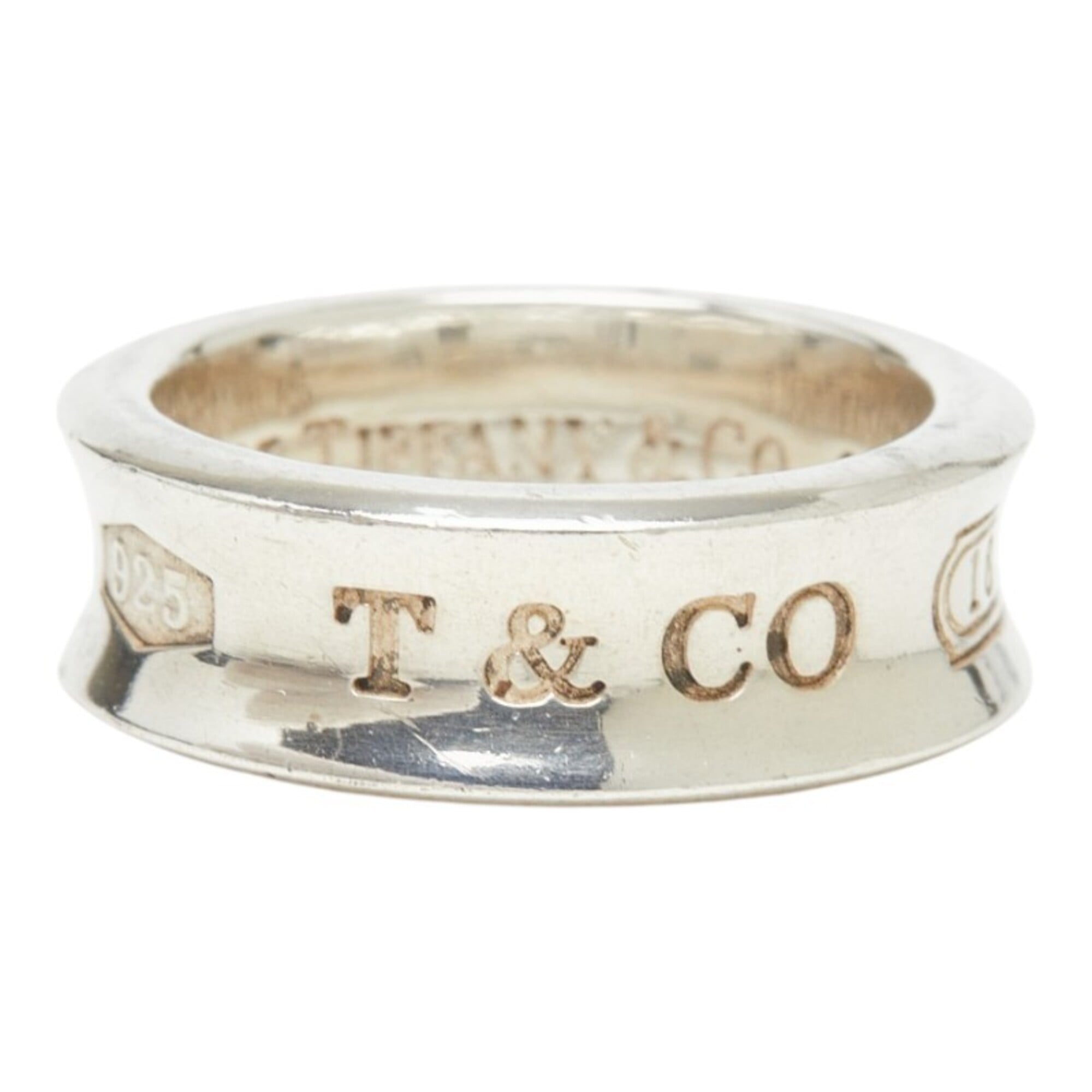 Tiffany Silver 925 Band Ring (Pre-Owned)