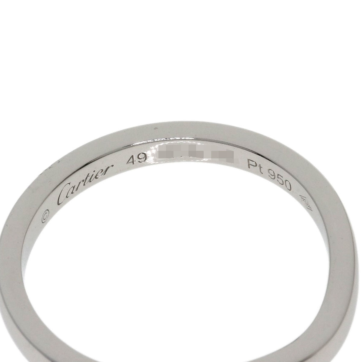 Cartier Platinum 950 Band Ring (Pre-Owned)