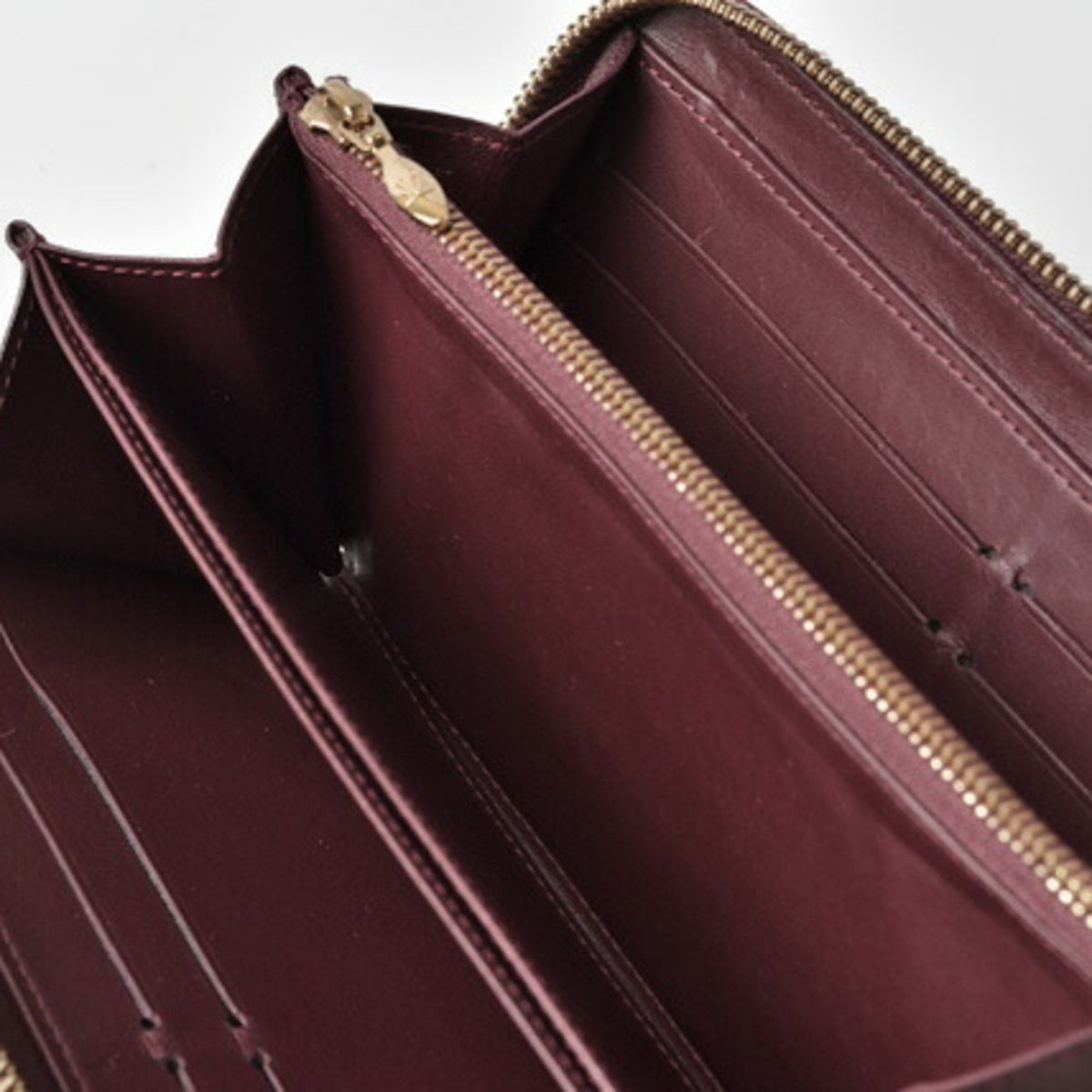 Louis Vuitton Vernis Rouge Fauviste Vernis Long Wallet (Bi-Fold) (Pre-Owned)