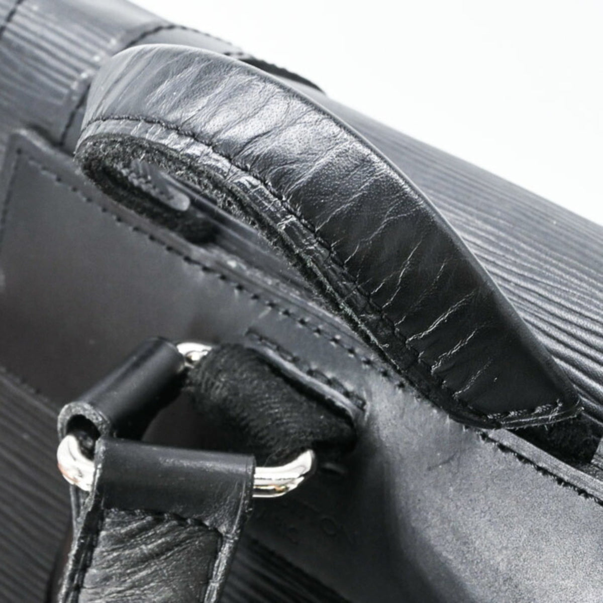 Louis Vuitton Epi Black Epi Leather Backpack (Pre-Owned)