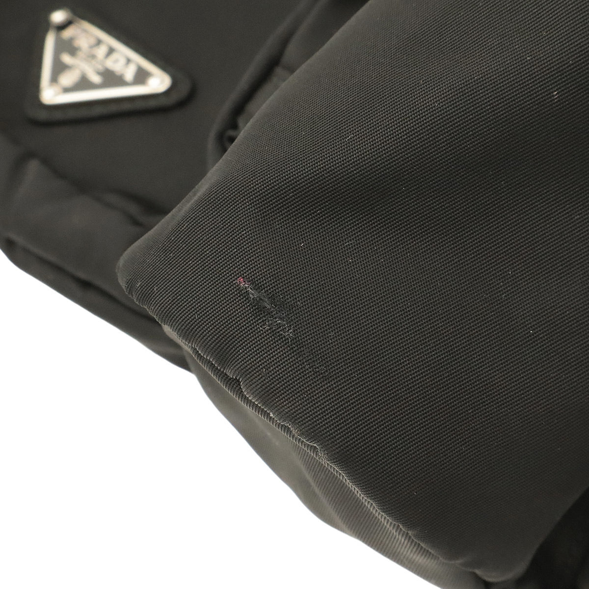 Prada Black Nero Nylon Fanny Pack Pouch (Pre-Owned)