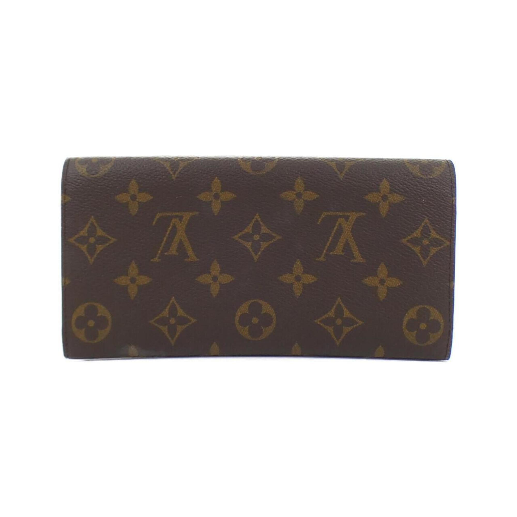 Louis Vuitton Brown Marron Rose Ballerine Coated Canvas Wallet (Bi-Fold) (Pre-Owned)