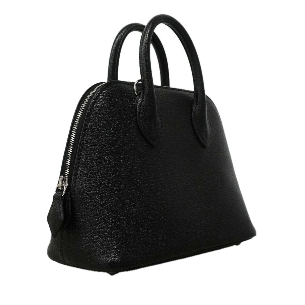 Hermes Black Chevre Myzore Leather Handbag (Pre-Owned)