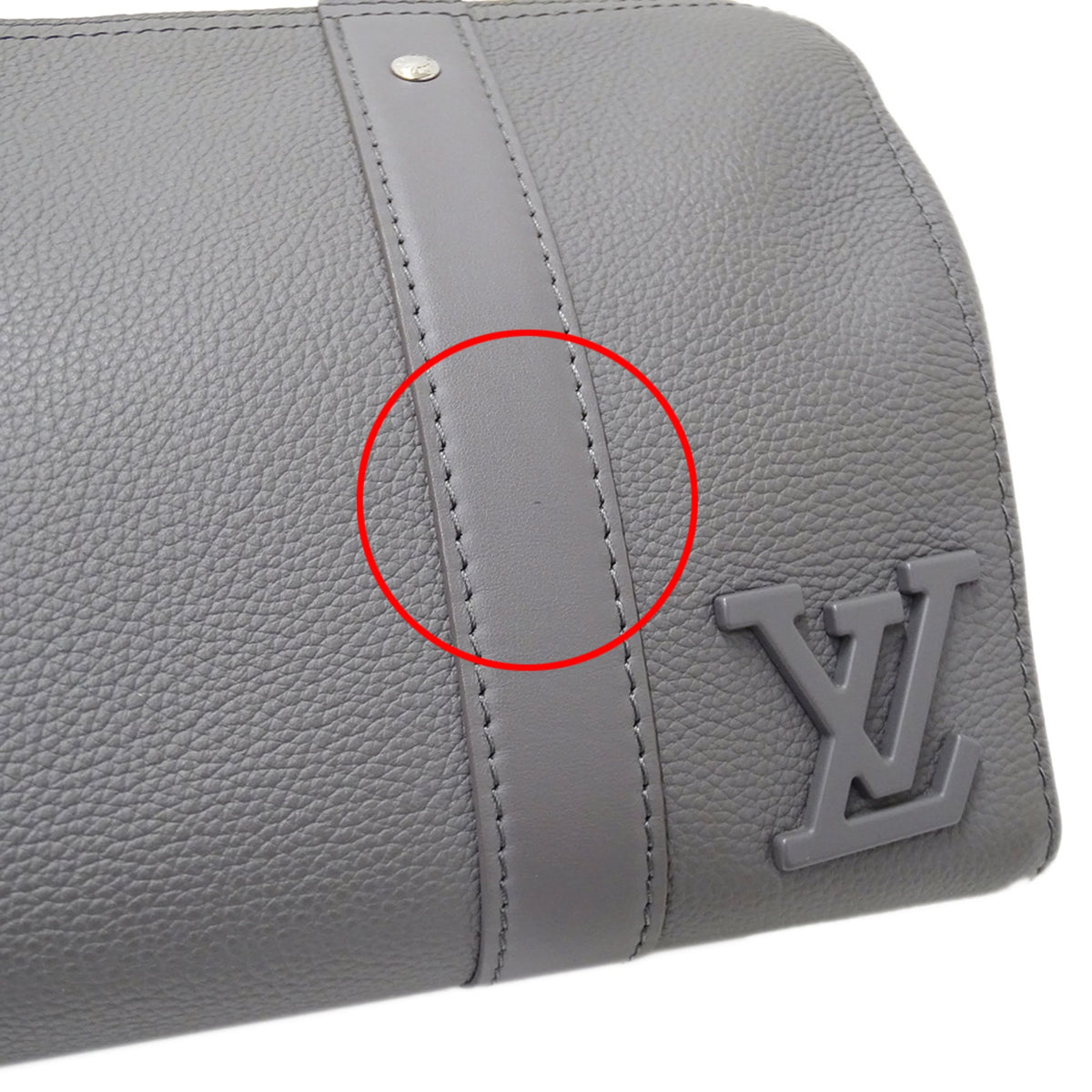 Louis Vuitton Gray Gris Handbag Shoulder Bag (Pre-Owned)