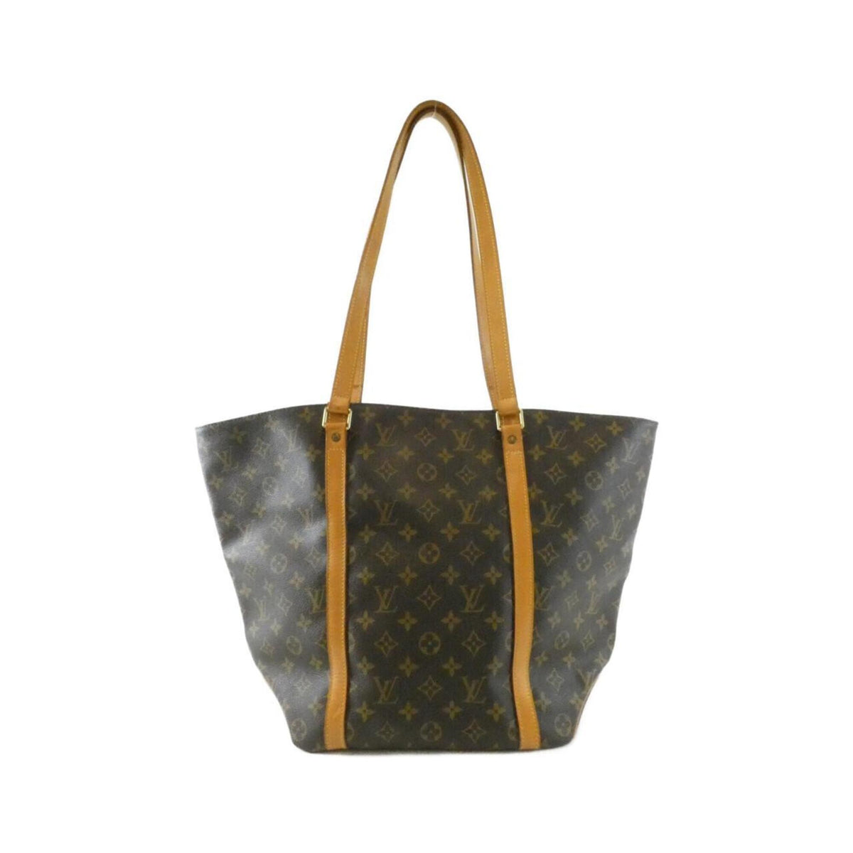 Louis Vuitton Marron Coated Canvas Handbag (Pre-Owned)