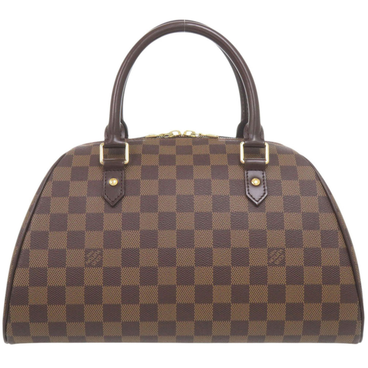 Louis Vuitton Damier Canvas Ebene Damier Canvas Handbag (Pre-Owned)