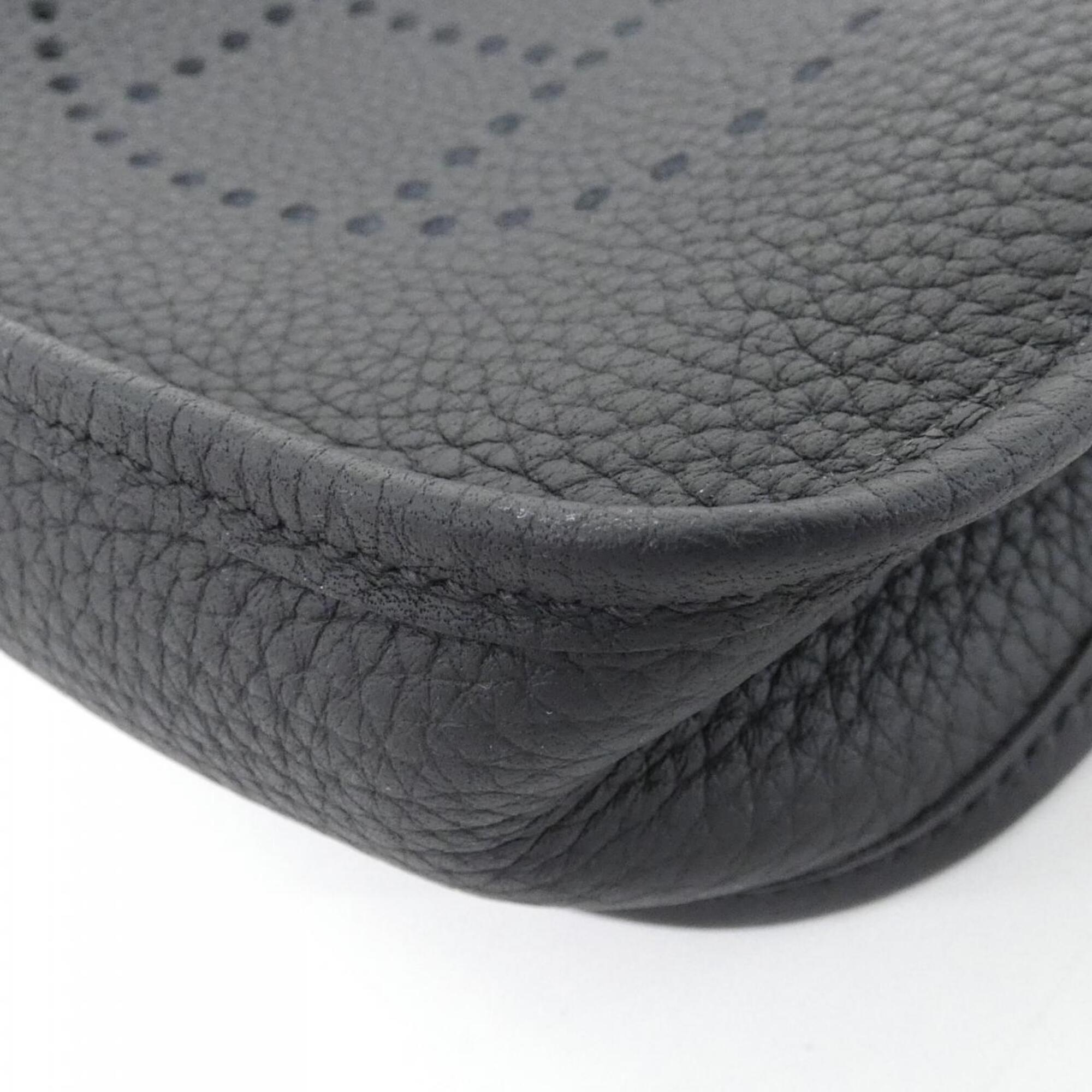 Hermes Black Taurillon Clemence Leather Shoulder Bag (Pre-Owned)