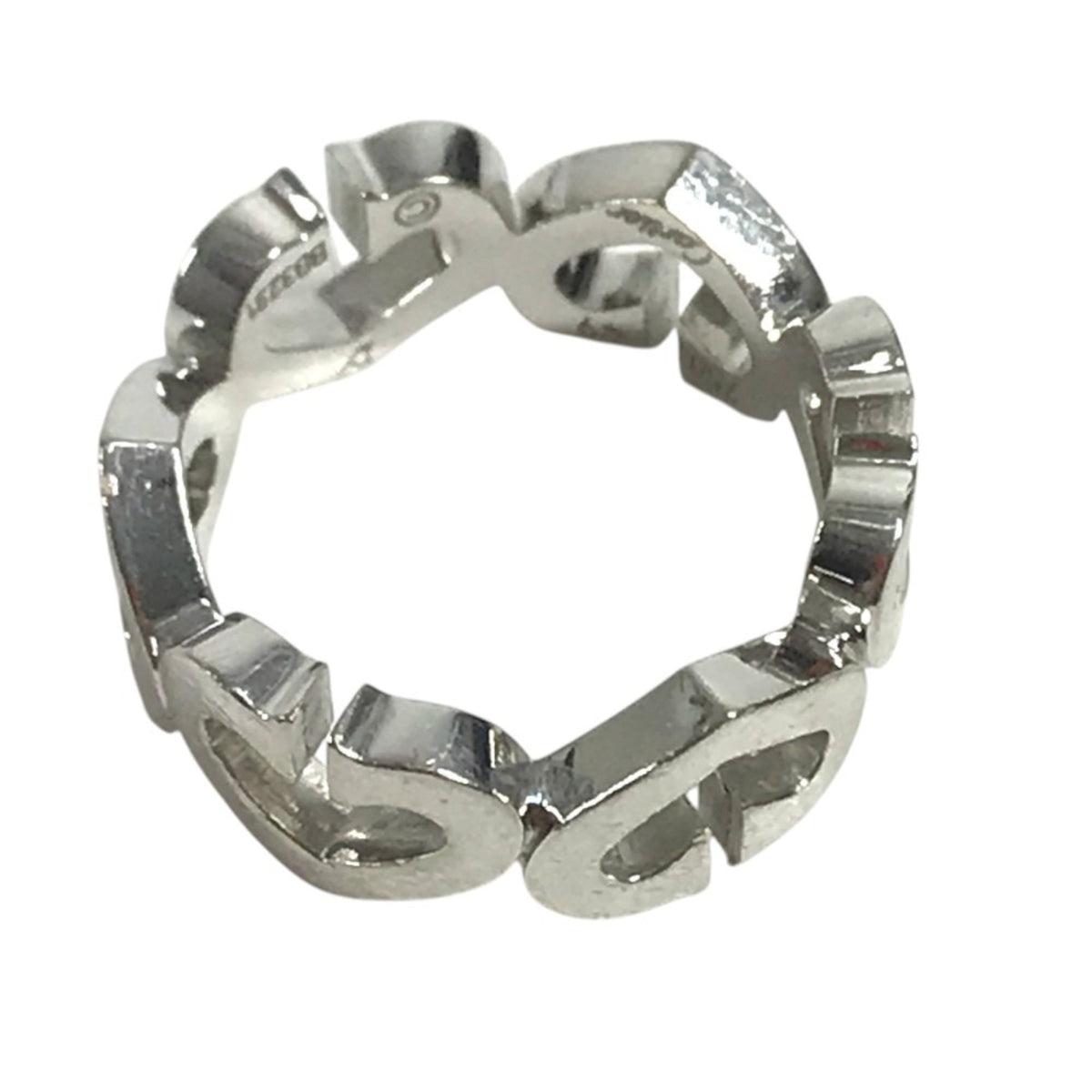 Cartier Silver White Gold (18K) Band Ring (Pre-Owned)