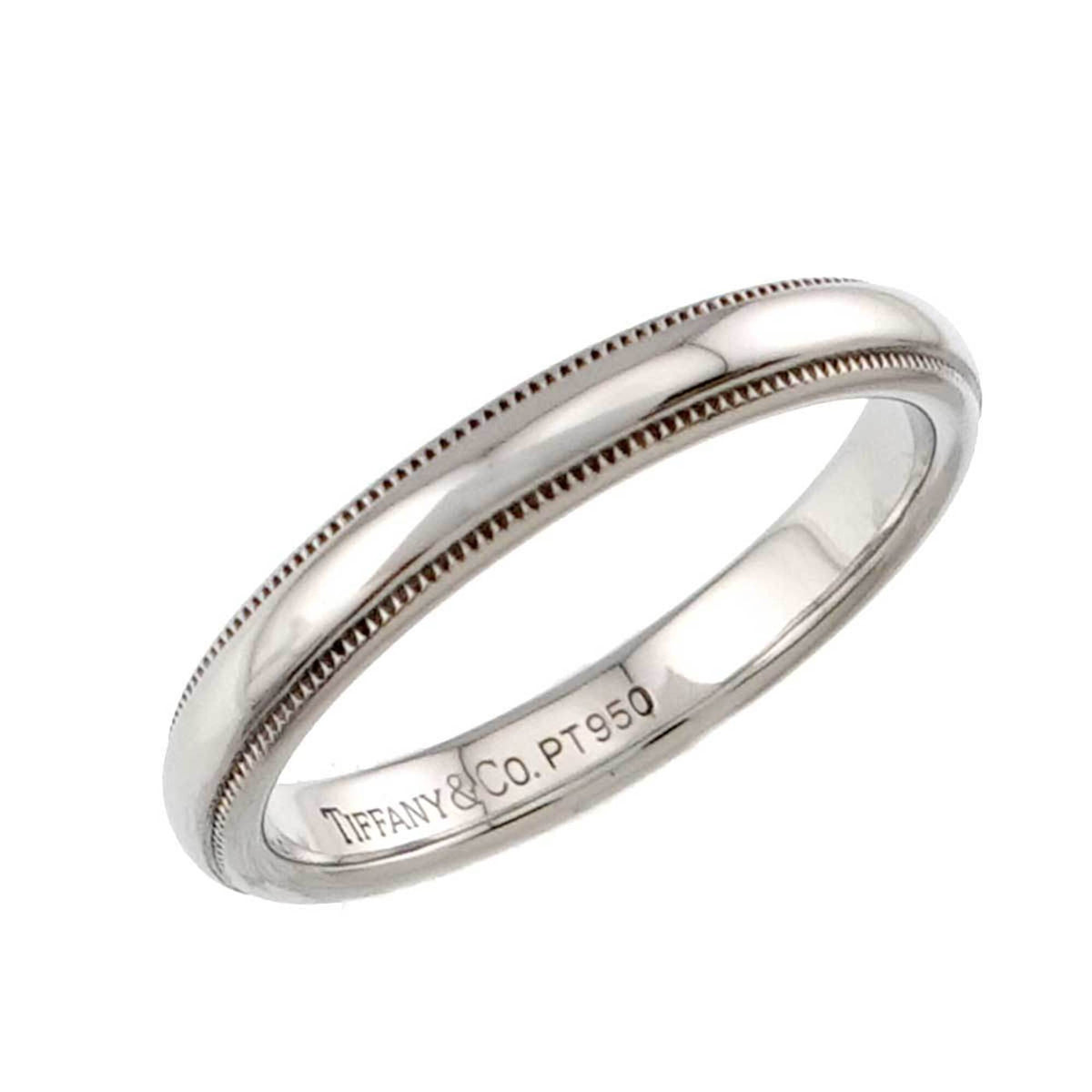 Tiffany Platinum 950 Band Ring (Pre-Owned)