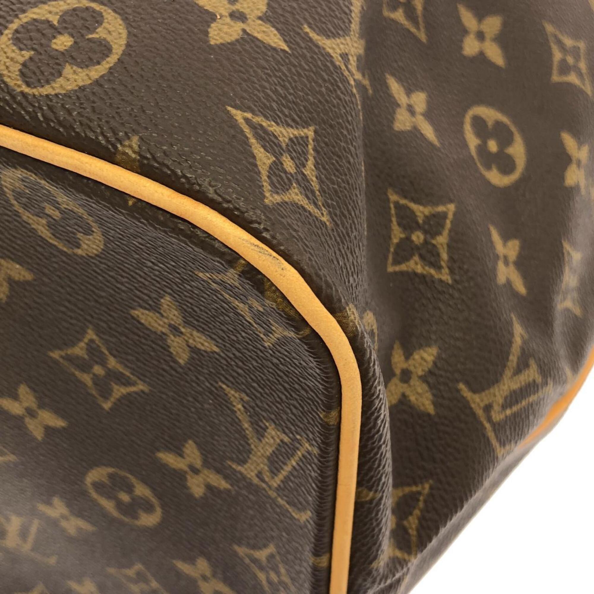 Louis Vuitton Marron Coated Canvas Handbag (Pre-Owned)