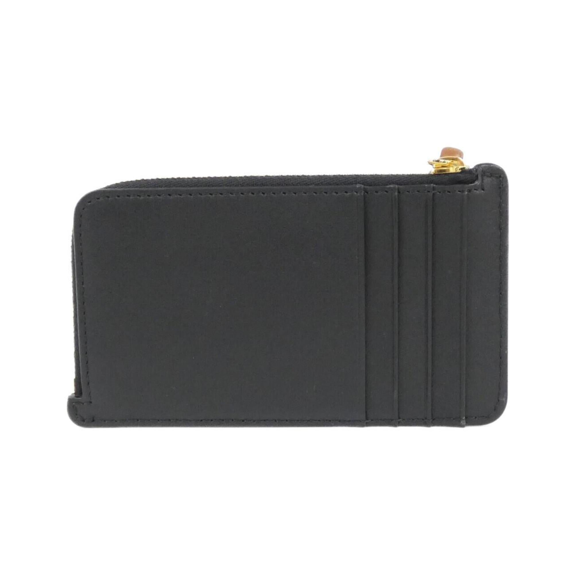 Loewe Black Leather Coin Purse/Coin Case (Pre-Owned)