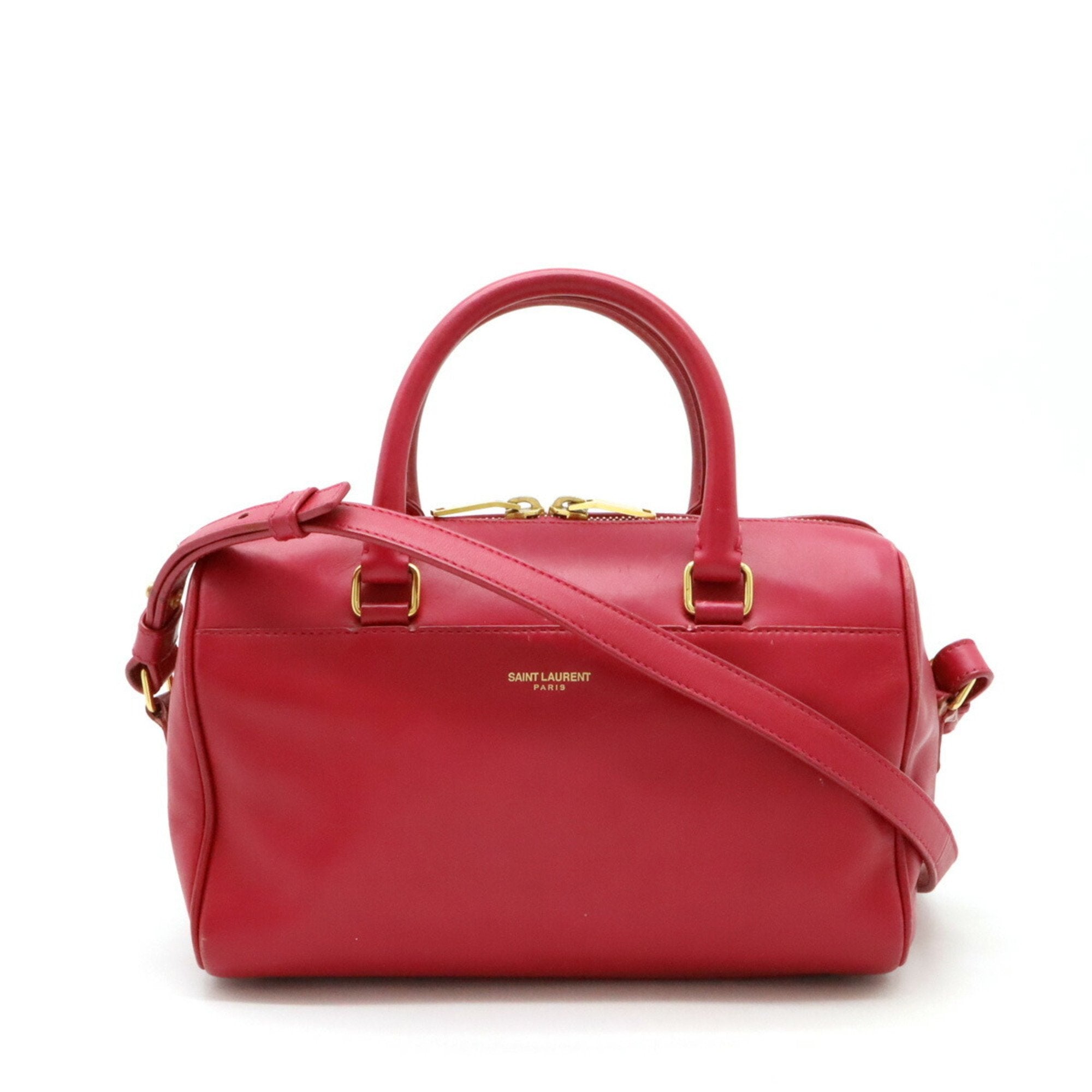 Yves Saint Laurent Pink Leather Handbag (Pre-Owned)