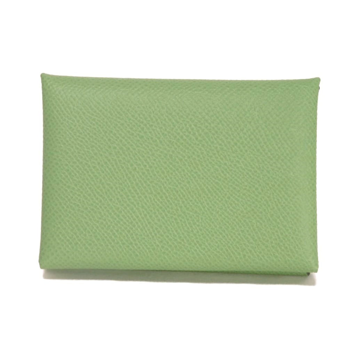 Hermes Green Vert Epsom Leather Coin Purse/Coin Case (Pre-Owned)