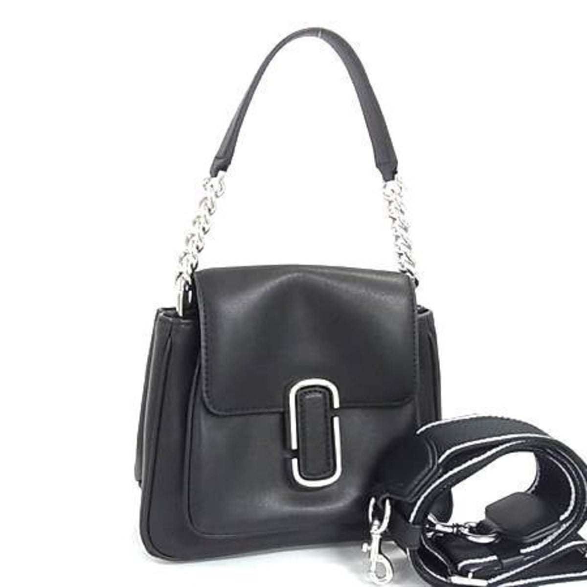 Marc Jacobs Black Leather Handbag (Pre-Owned)