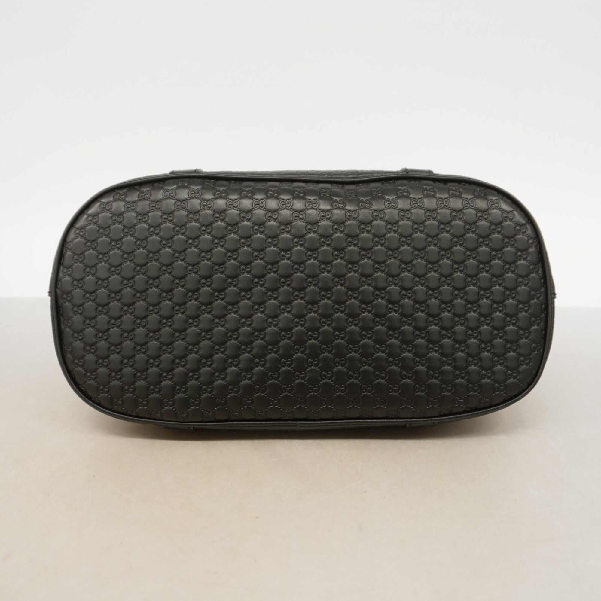Gucci Black Leather Handbag (Pre-Owned)