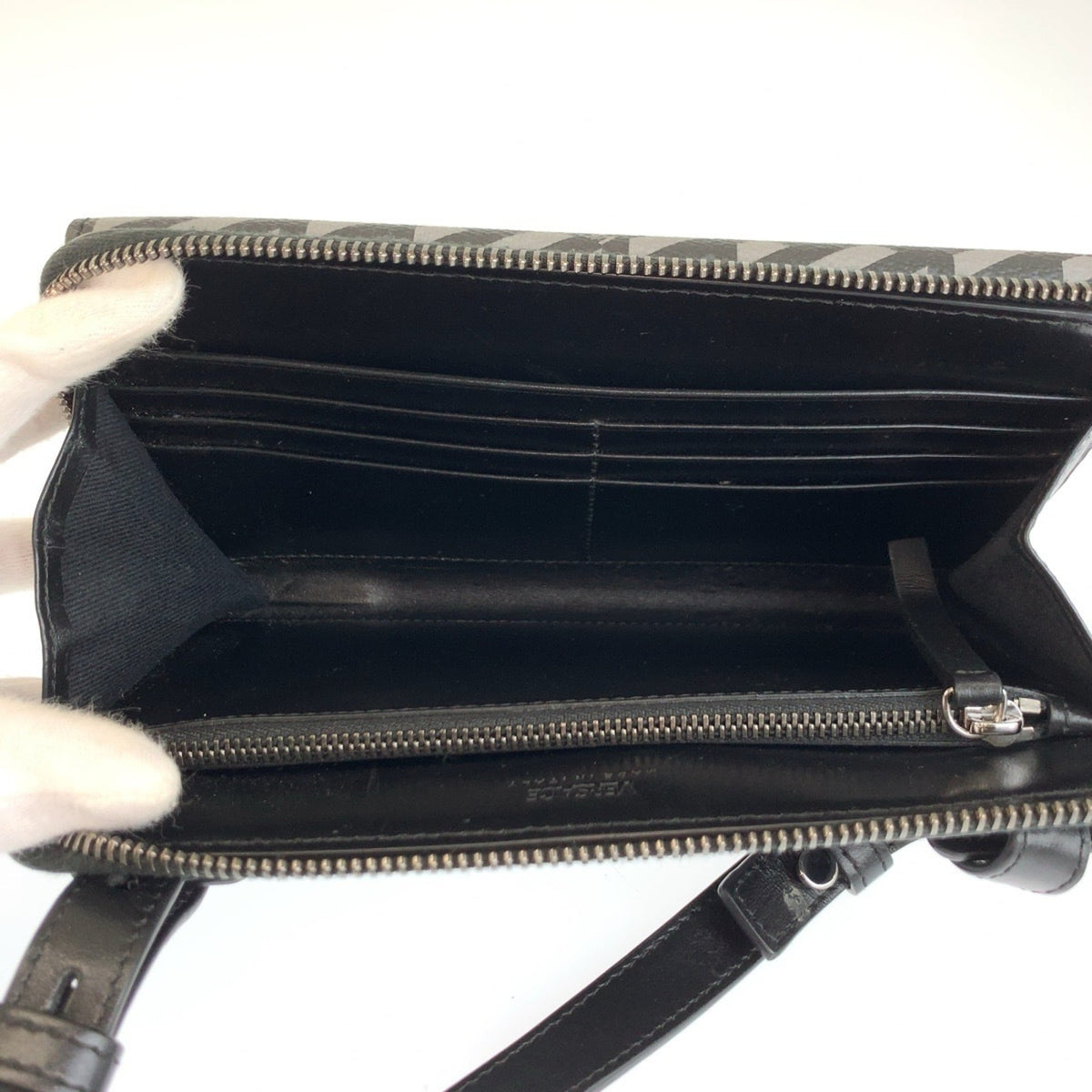 Versace Black Pvc Shoulder Bag (Pre-Owned)